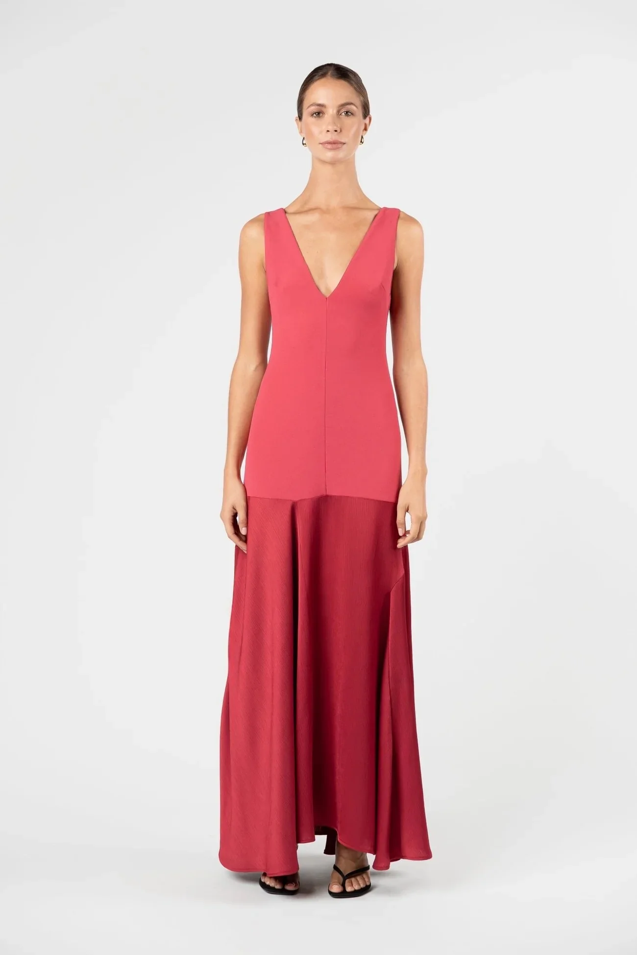 One Fell Swoop Venetian Maxi Dress - Venetian Red