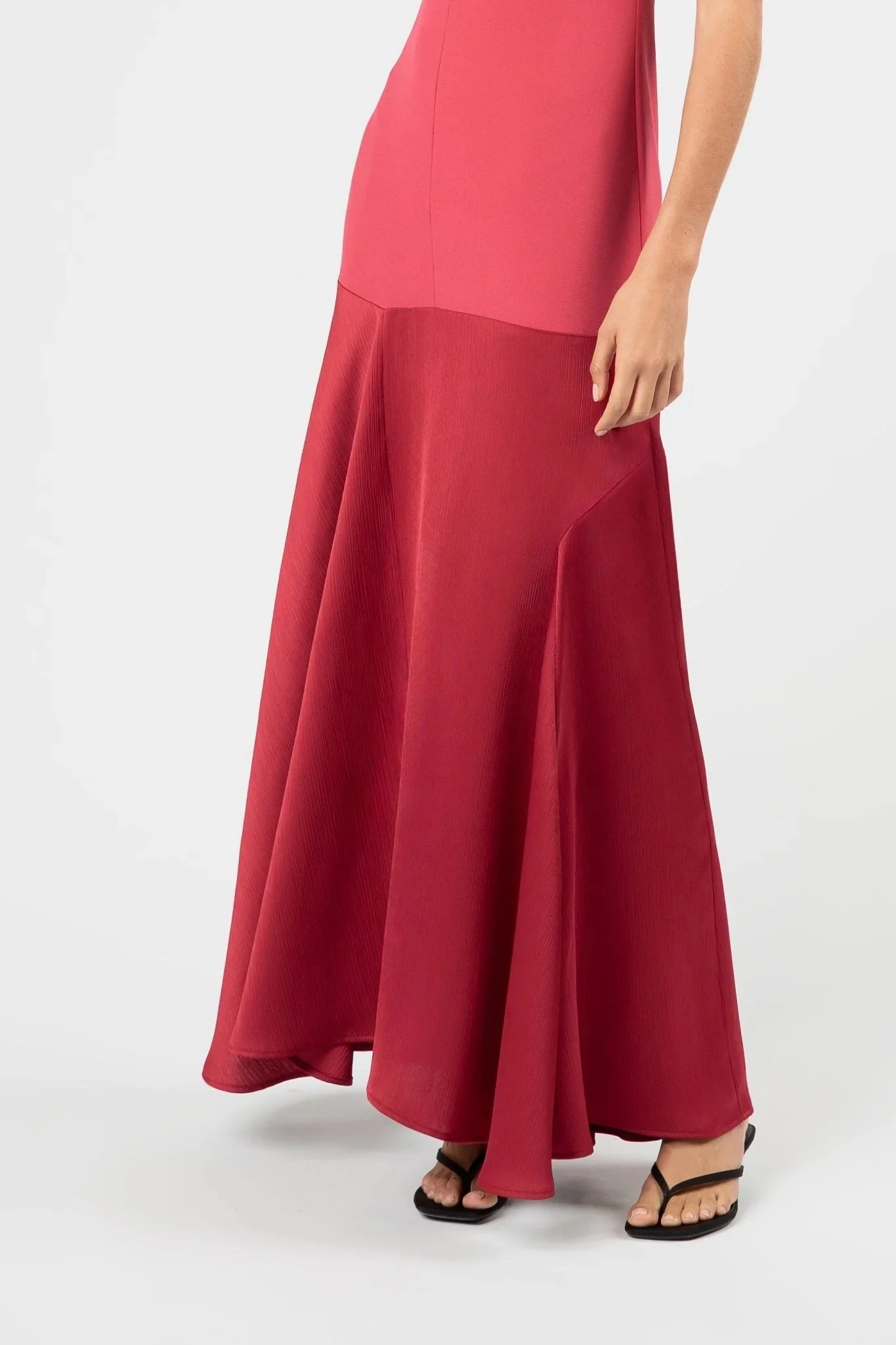 One Fell Swoop Venetian Maxi Dress - Venetian Red - Image 9
