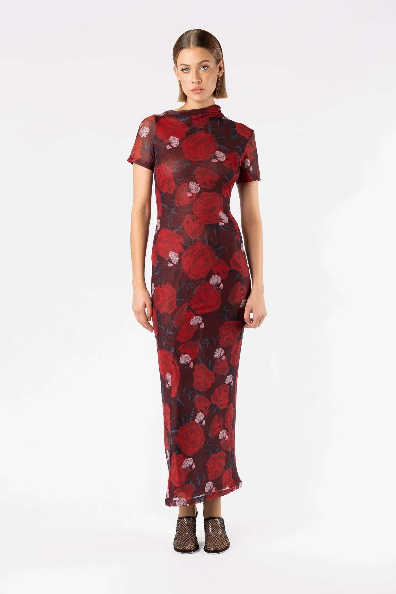 One Fell Swoop Vortex Stretch Dress - Briar Rose - Image 6