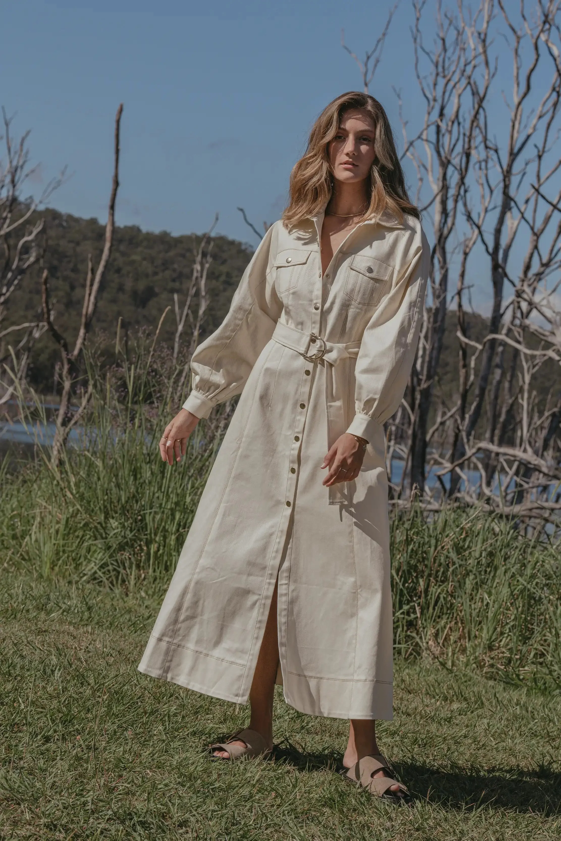 Pasduchas Abundance Shirt Midi - Dove - Image 7