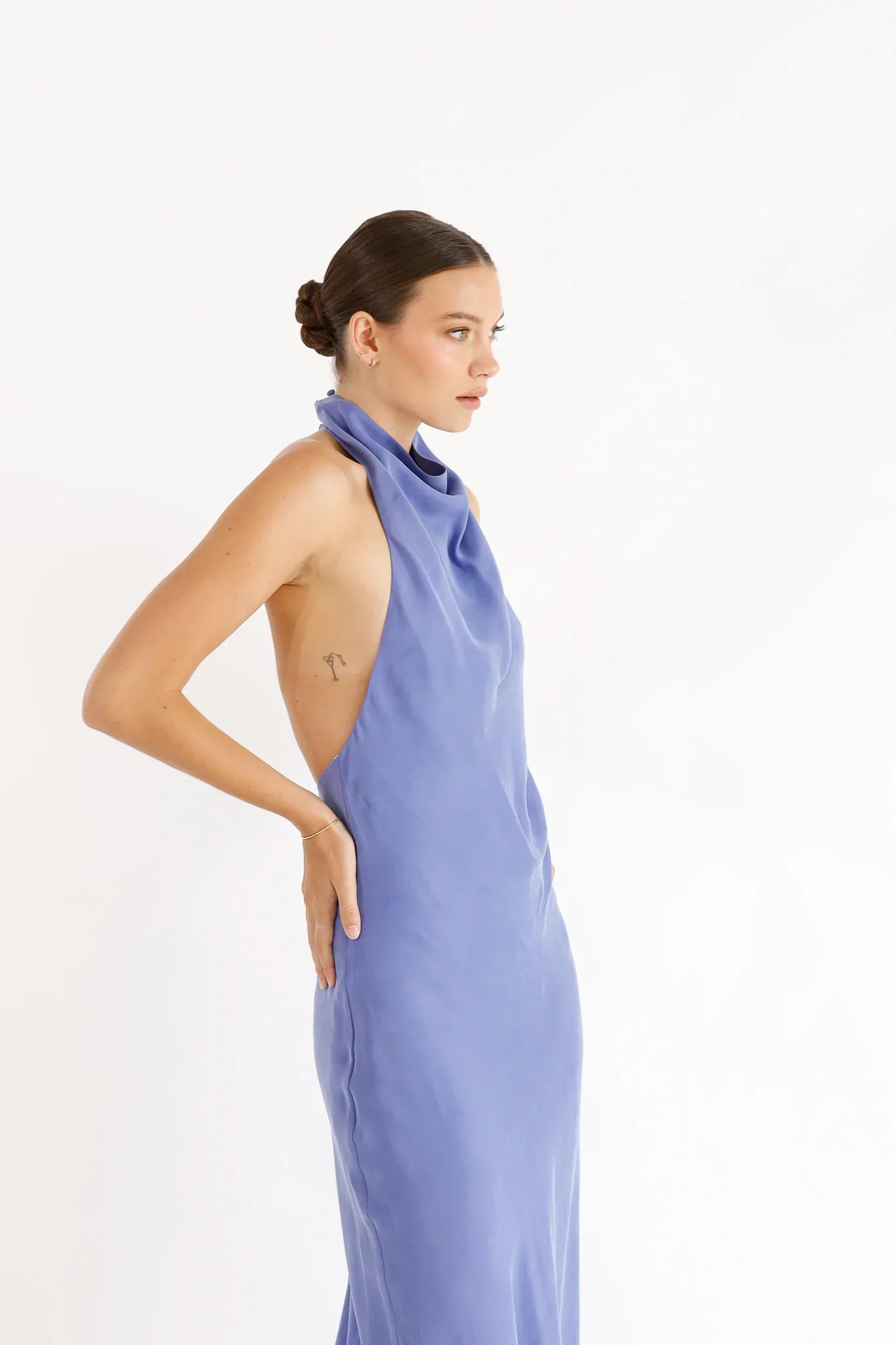 Pasduchas By Night Maxi Dress - Cornflour - Image 3