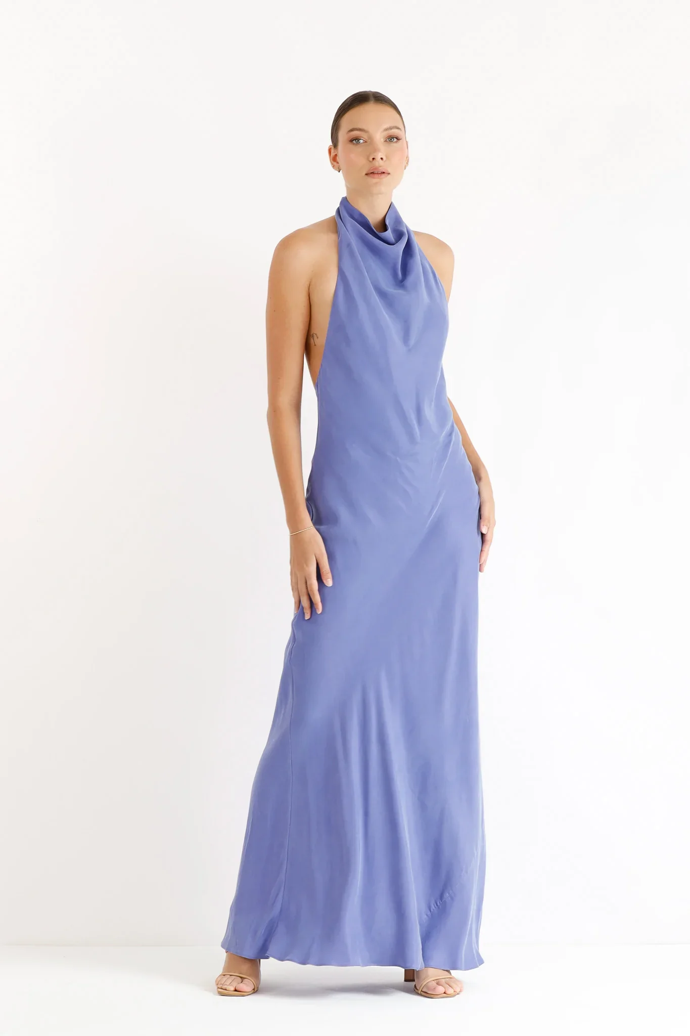 Pasduchas By Night Maxi Dress - Cornflour - Image 6