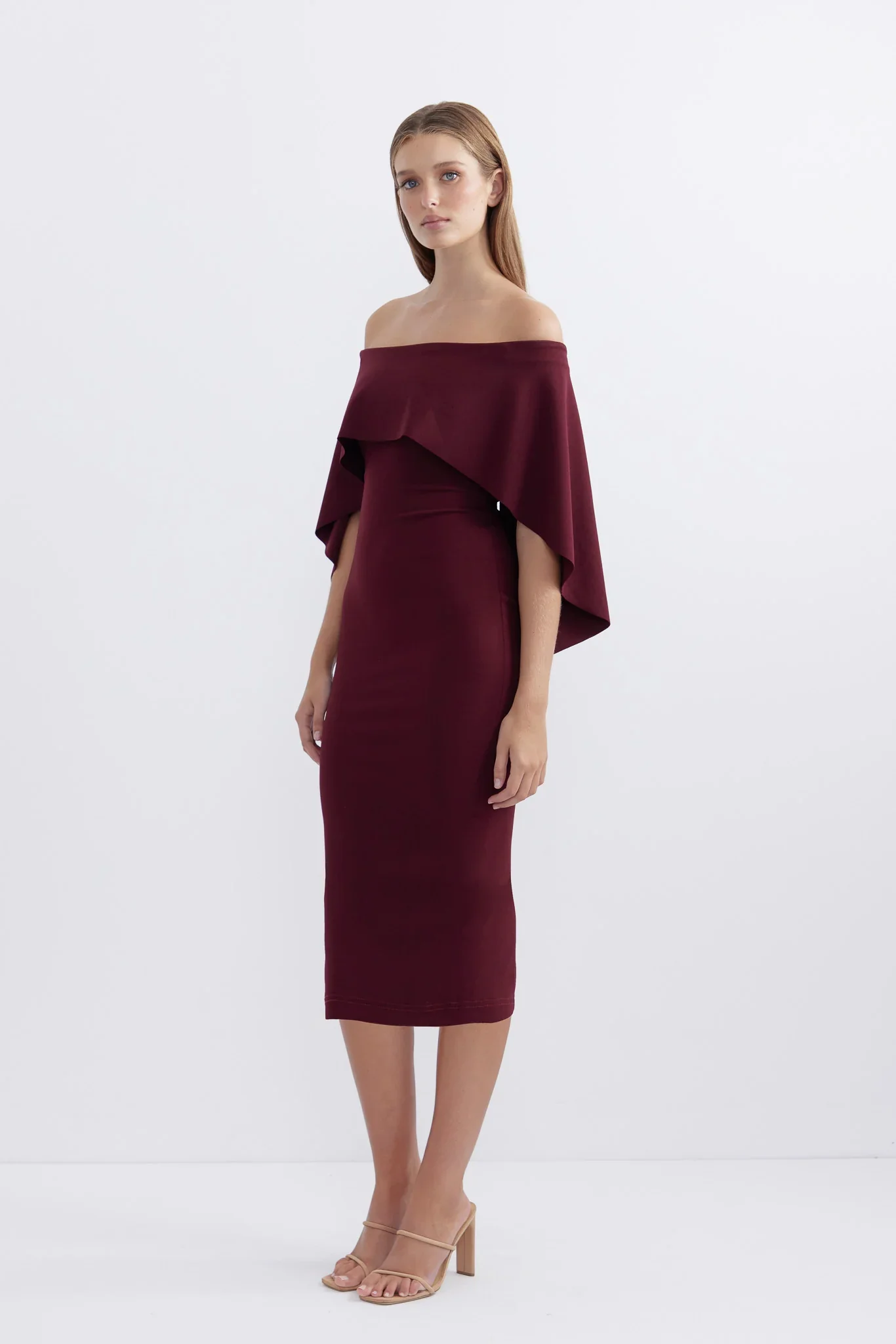 Pasduchas Composure Long Midi - Wine - Image 5