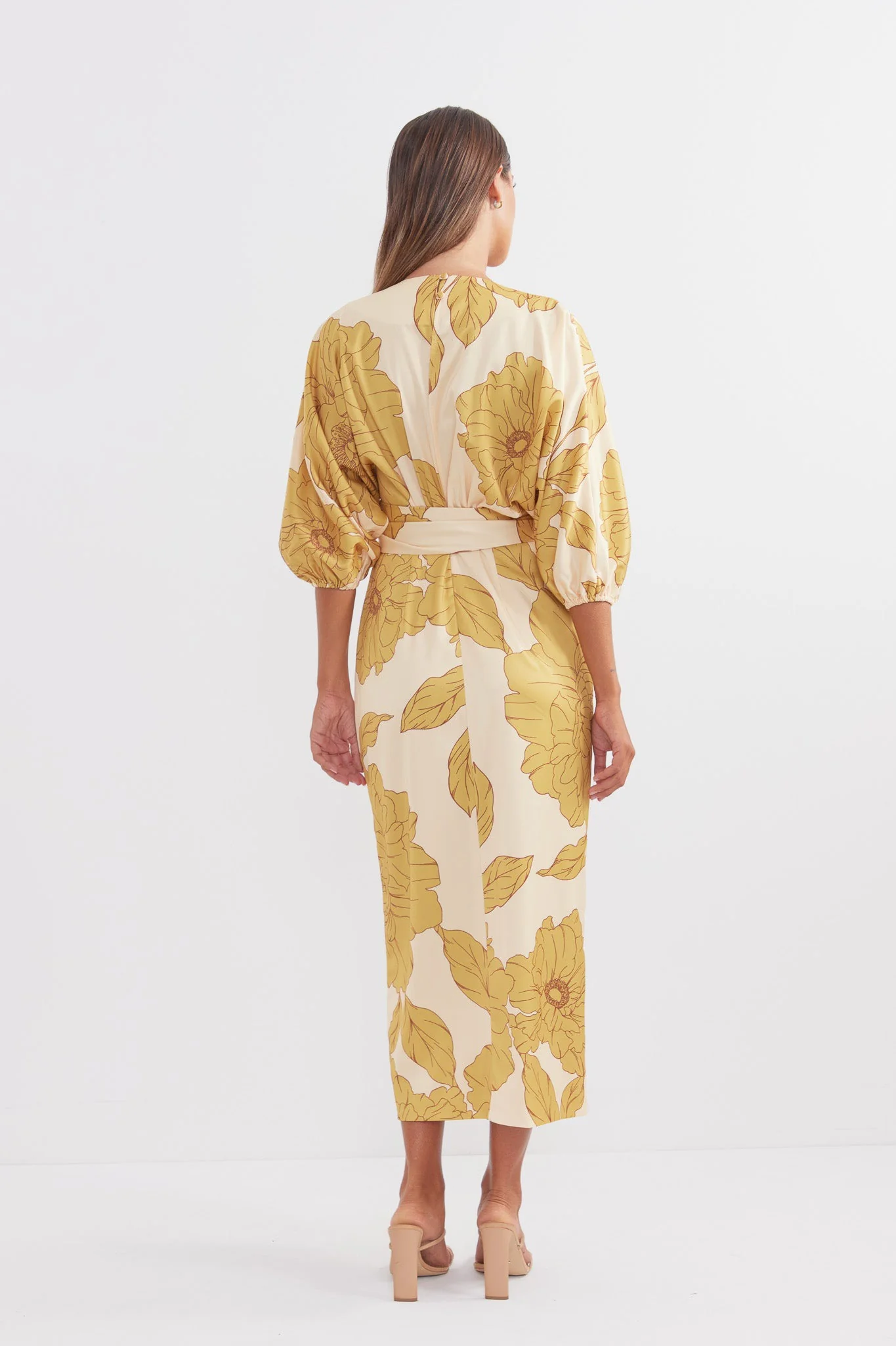 Pasduchas Favourite Wrap Midi - Golden - Image 4