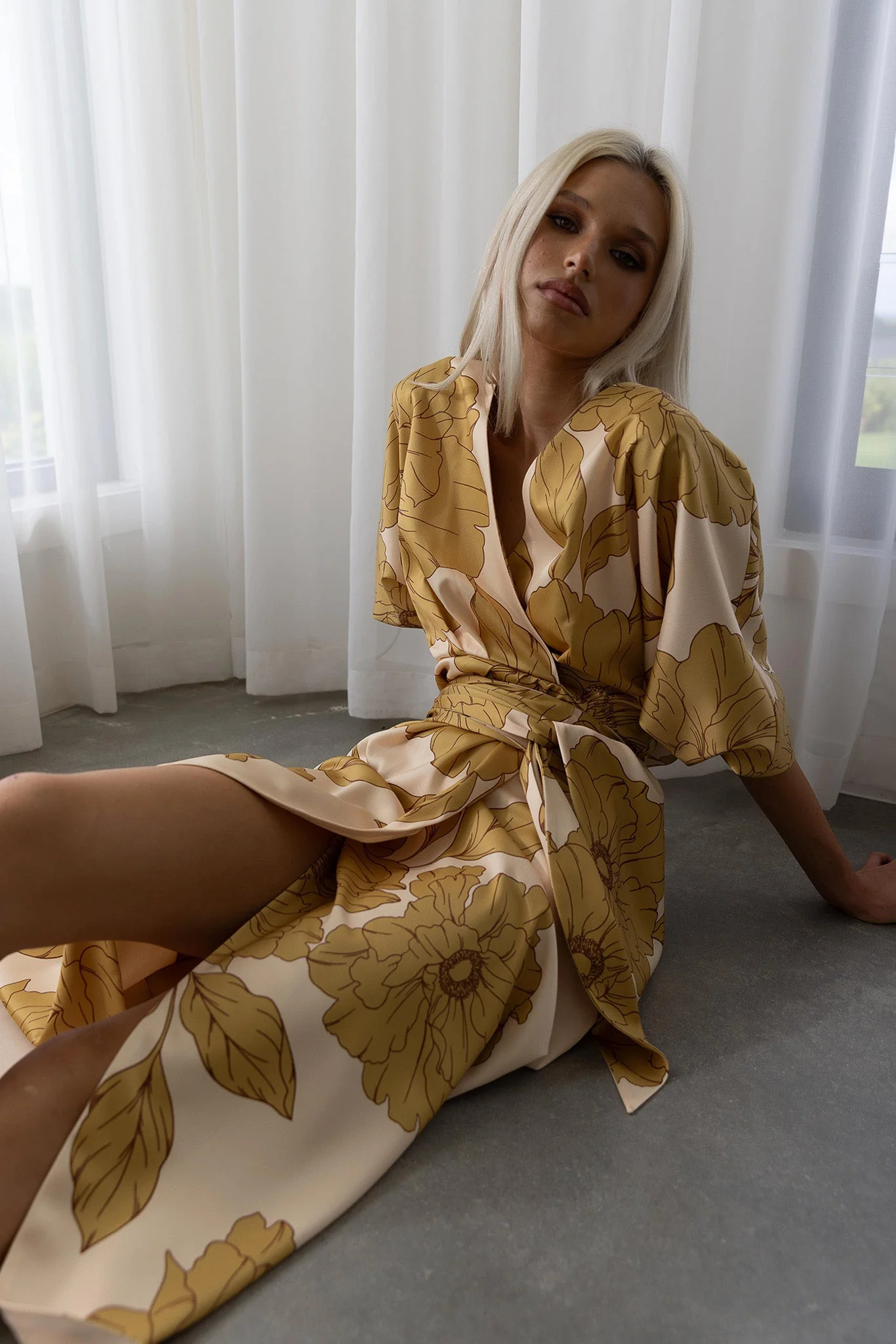 Pasduchas Favourite Wrap Midi - Golden - Image 6