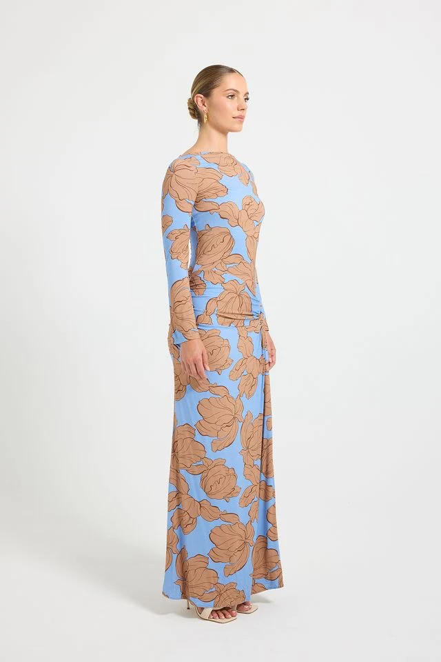 Pasduchas Hyacinth Maxi Dress - Tan Ocean - Image 4