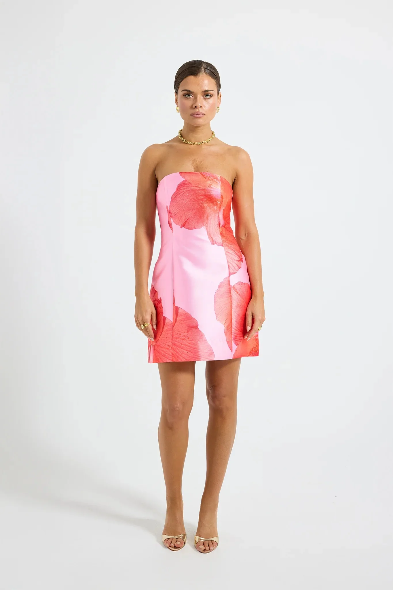 Pasduchas Kalani Mini Dress - Raspberry