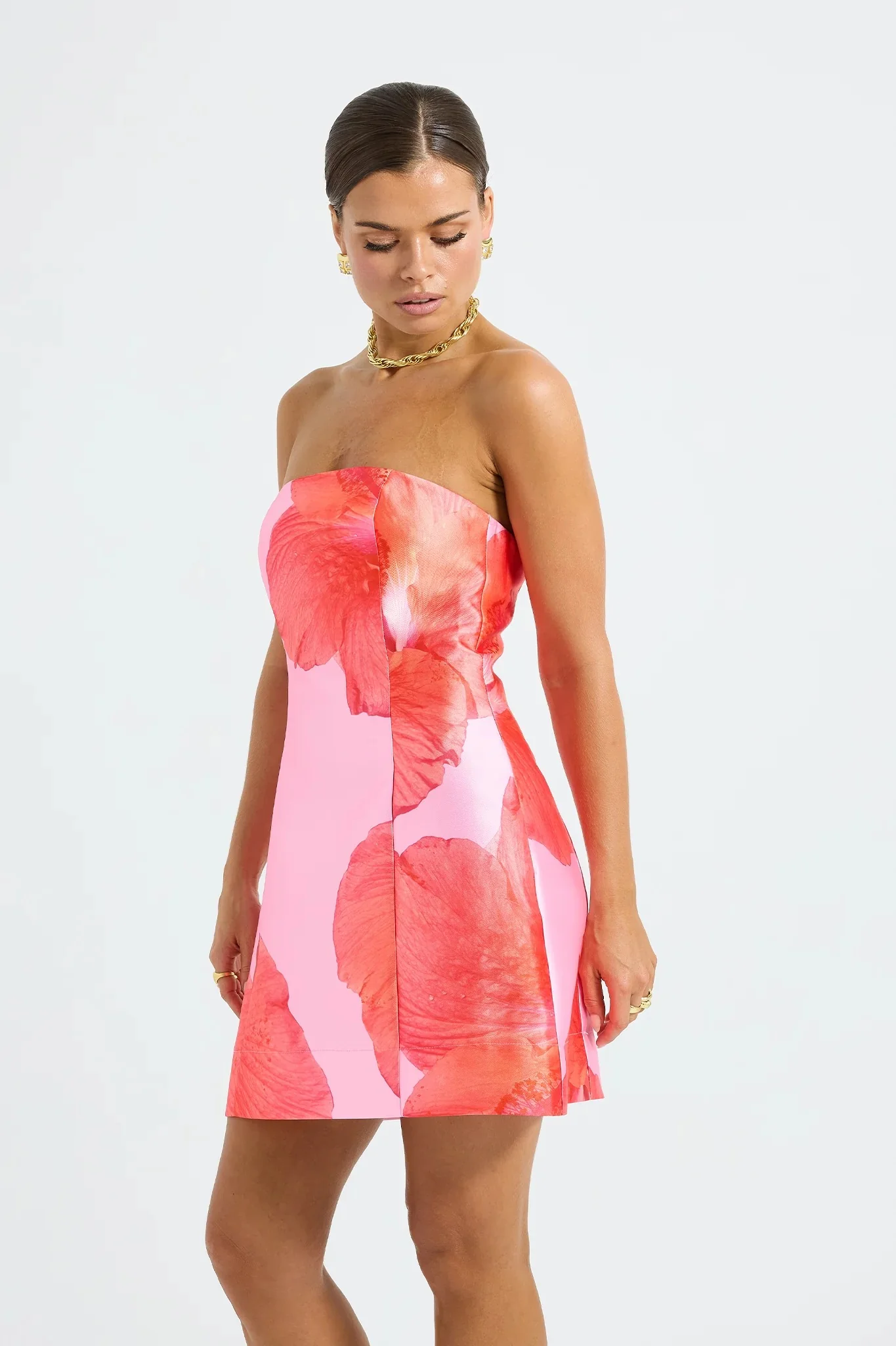Pasduchas Kalani Mini Dress - Raspberry - Image 5