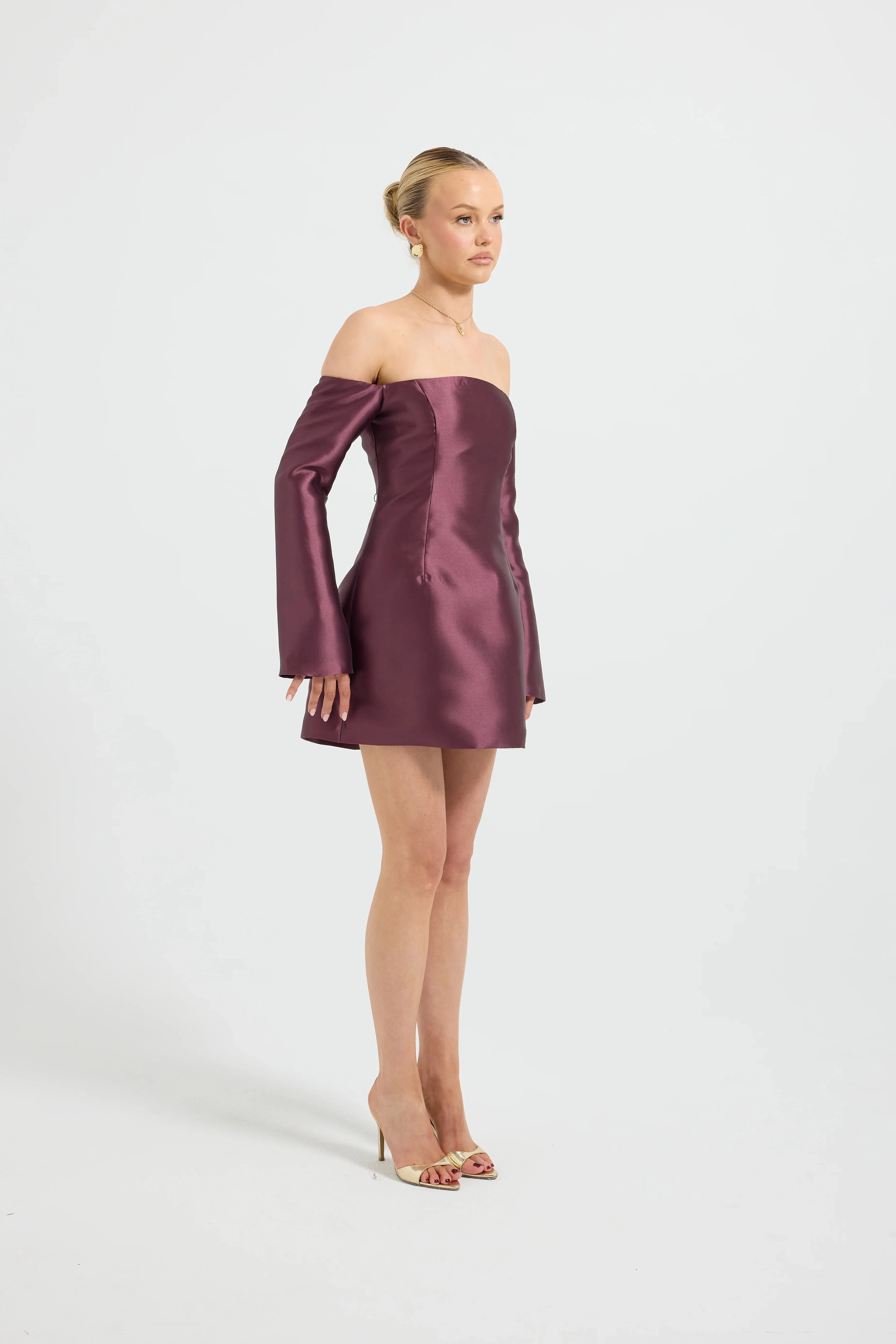 Pasduchas Pippa Long Sleeve Mini Dress - Cherries Jubilee - Image 2