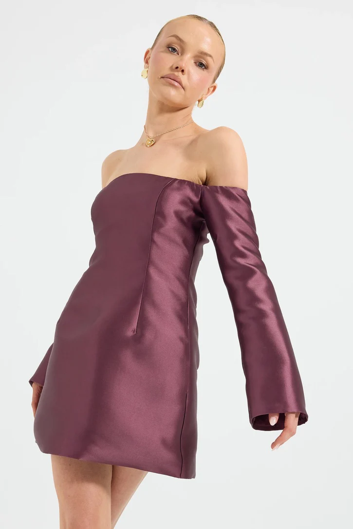 Pasduchas Pippa Long Sleeve Mini Dress - Cherries Jubilee - Image 3