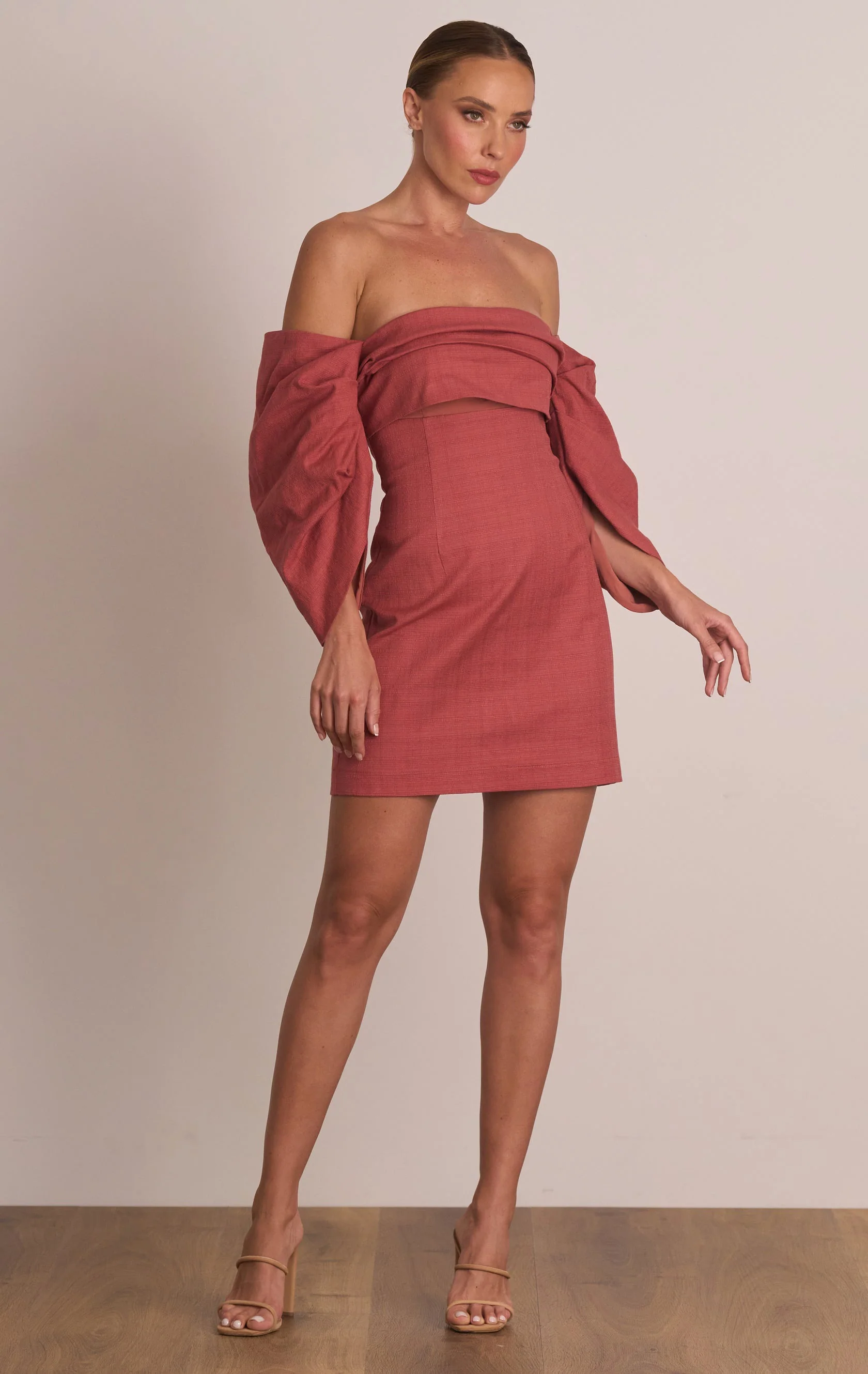Pasduchas Platinum Party Dress - Rosewood - Image 3