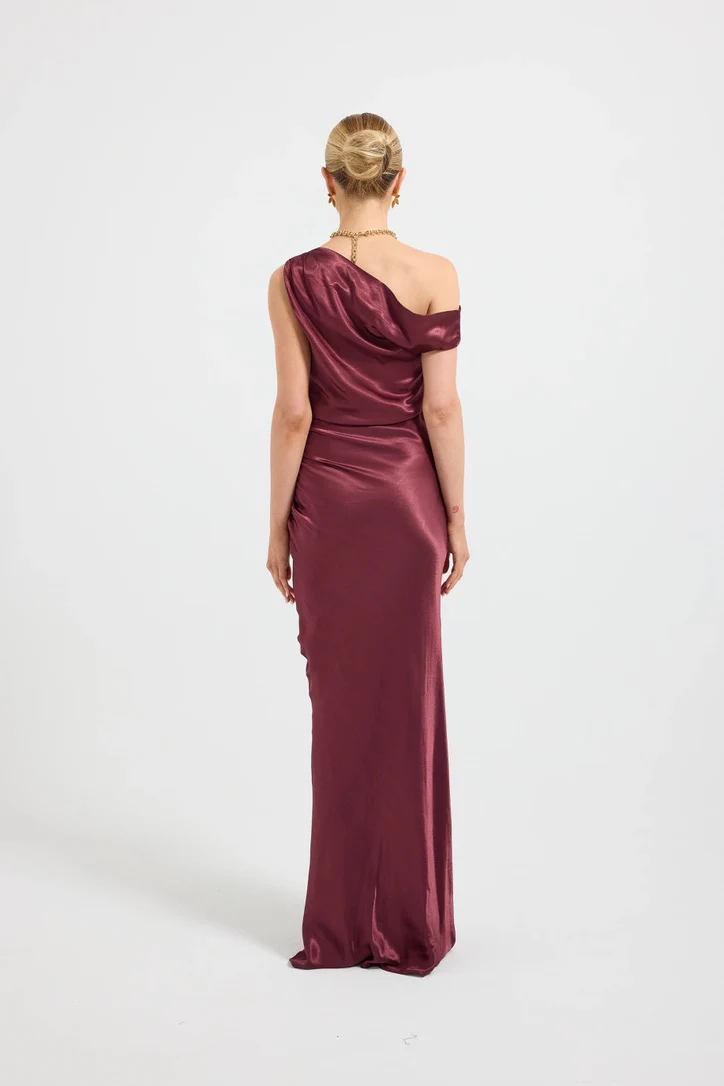 Pasduchas Quin Shoulder Maxi Dress - Cherries Jubilee - Image 5
