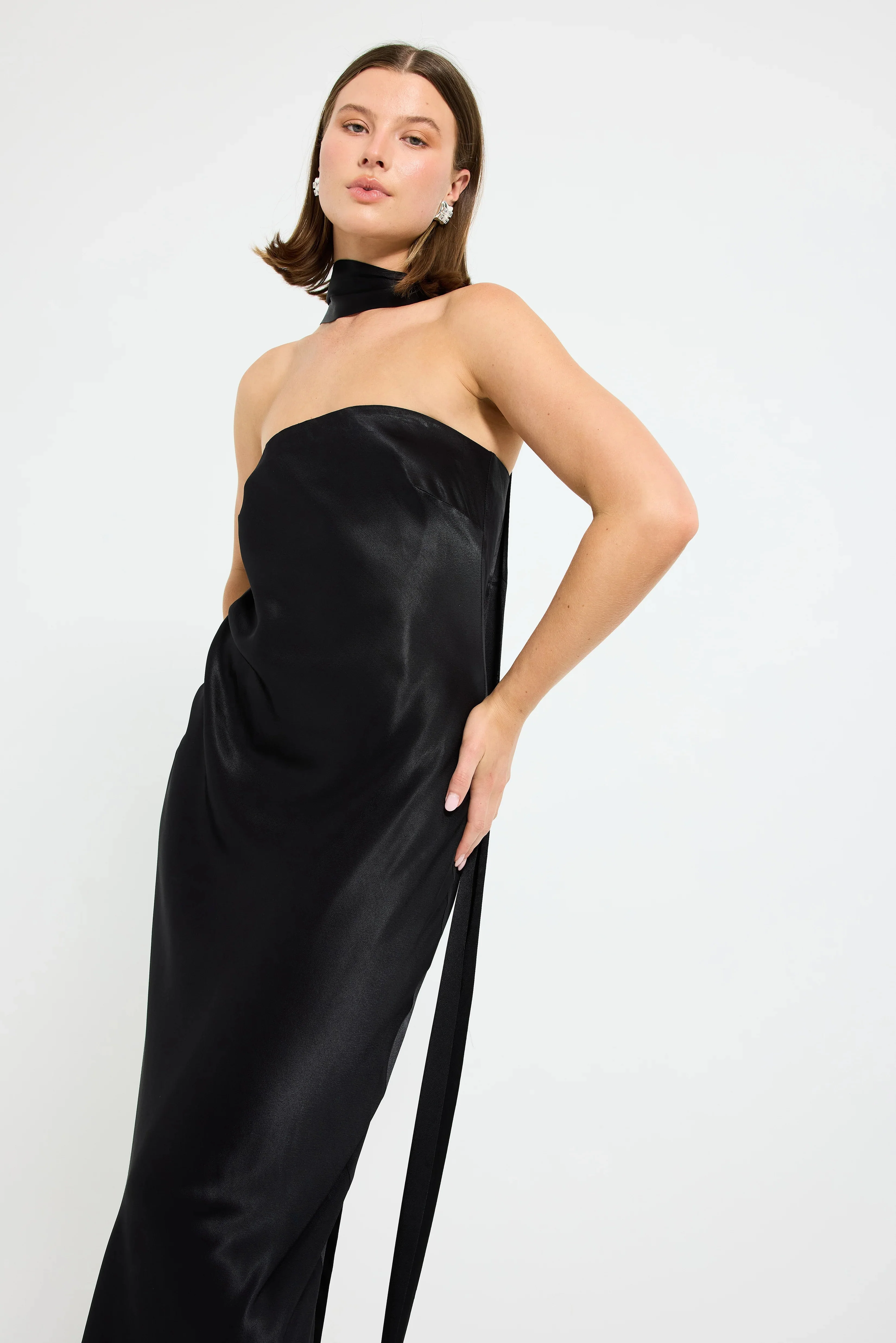 Pasduchas Quinn Strapless Maxi - Black - Image 4