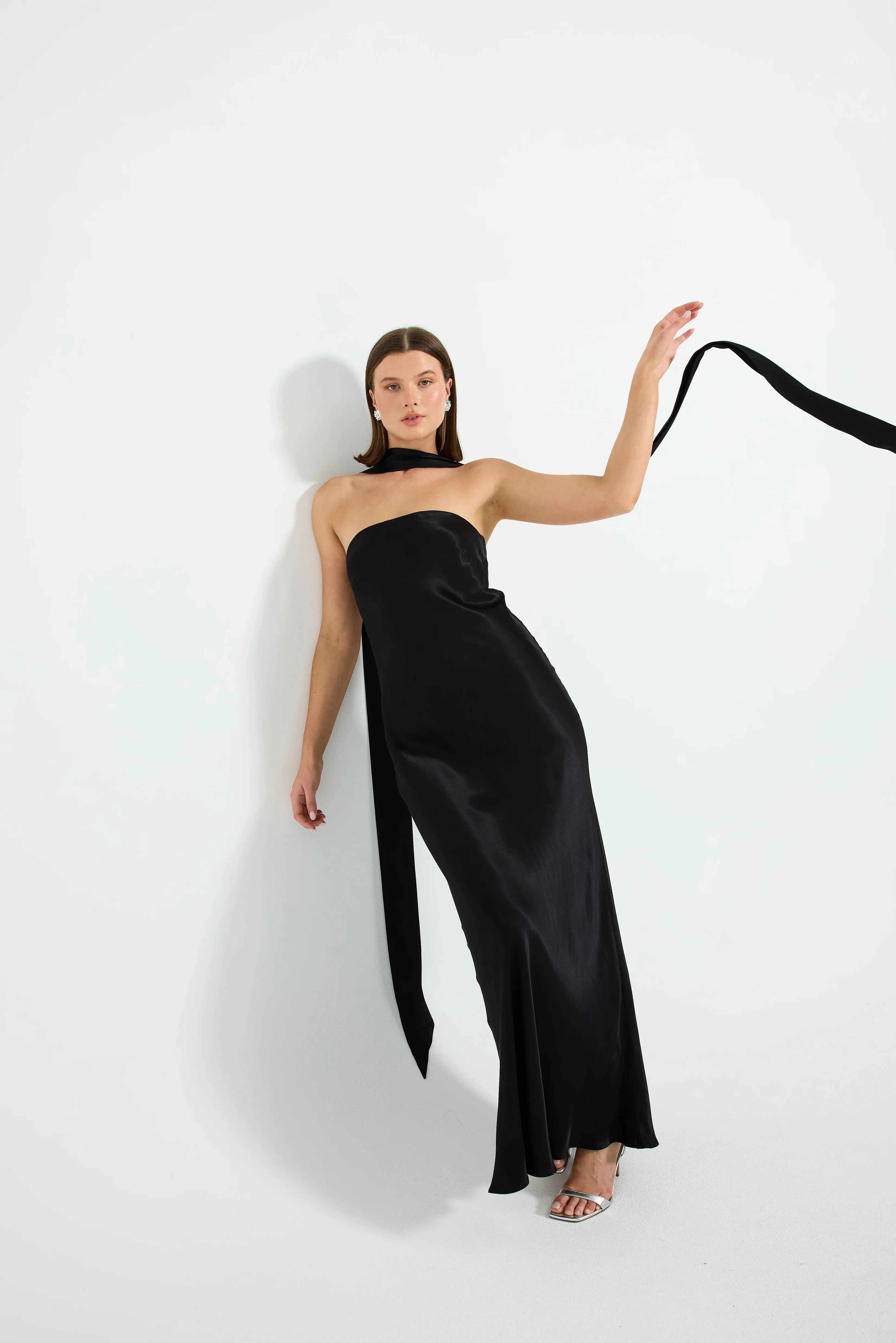 Pasduchas Quinn Strapless Maxi - Black - Image 6