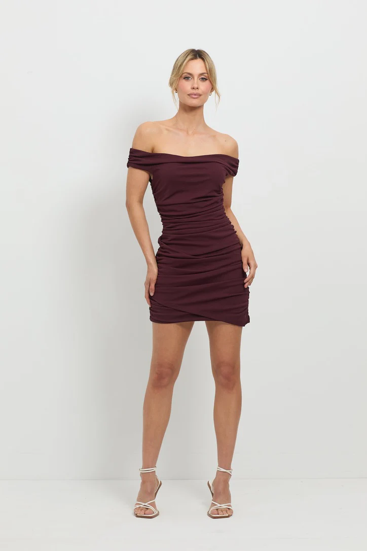Pasduchas Scorched Mini Dress - Cherry - Image 2