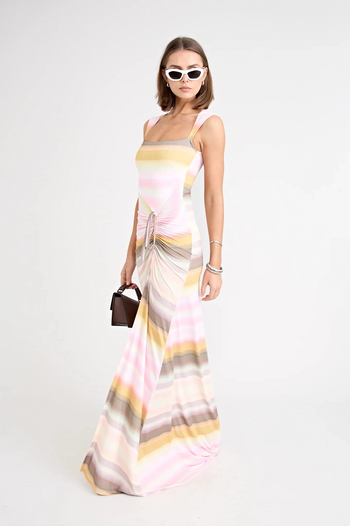 Pfeiffer Elara Gown - Peach - Image 2