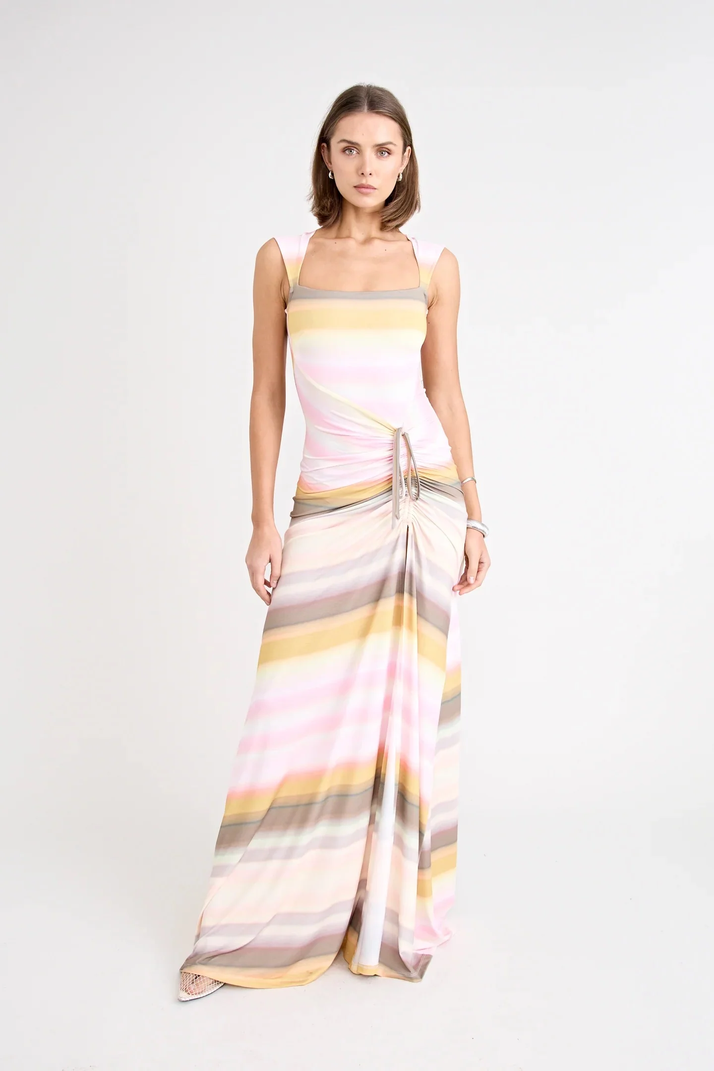 Pfeiffer Elara Gown - Peach - Image 3