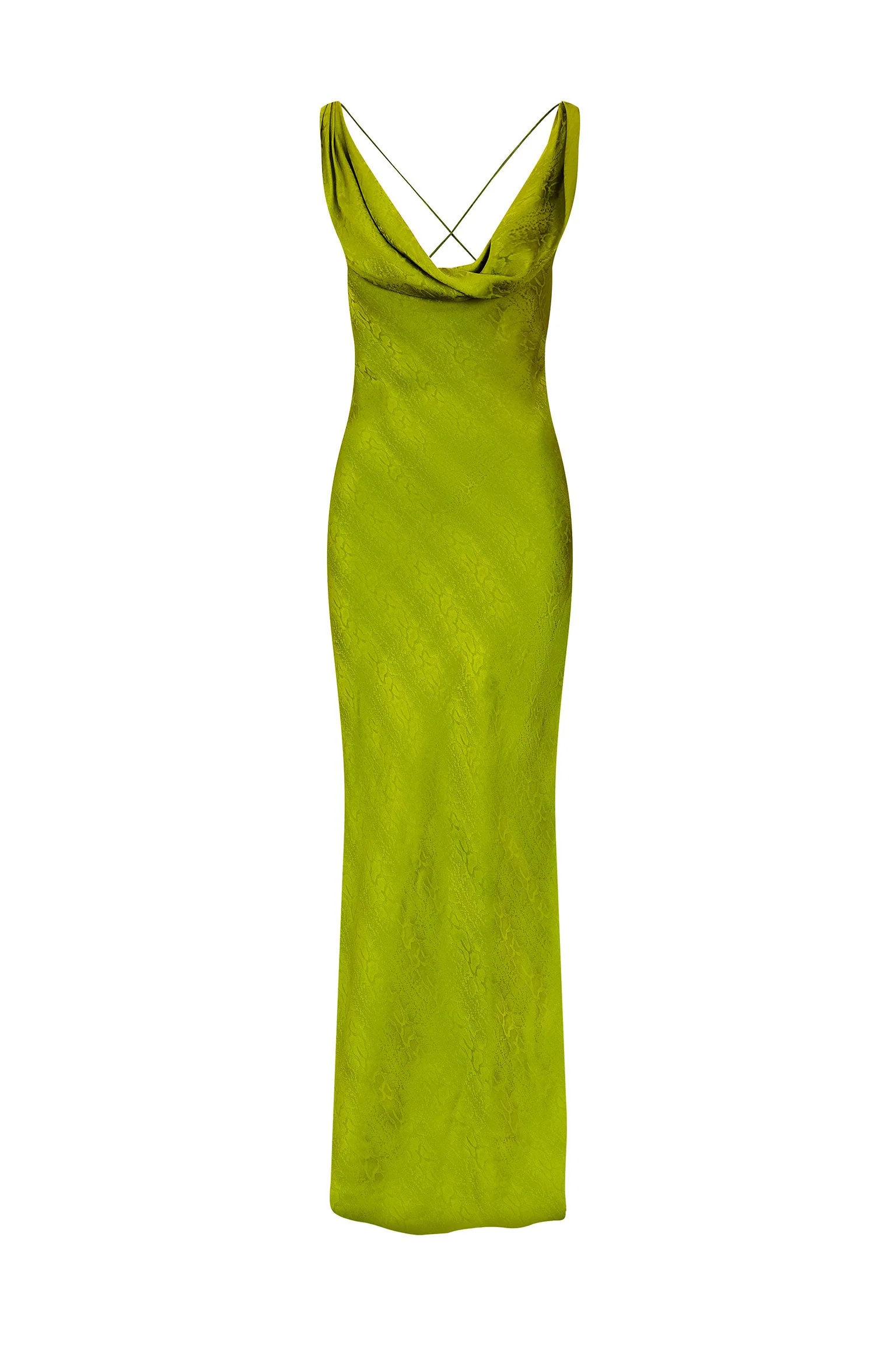 Rat & Boa Navarra Dress - Lime - Image 3