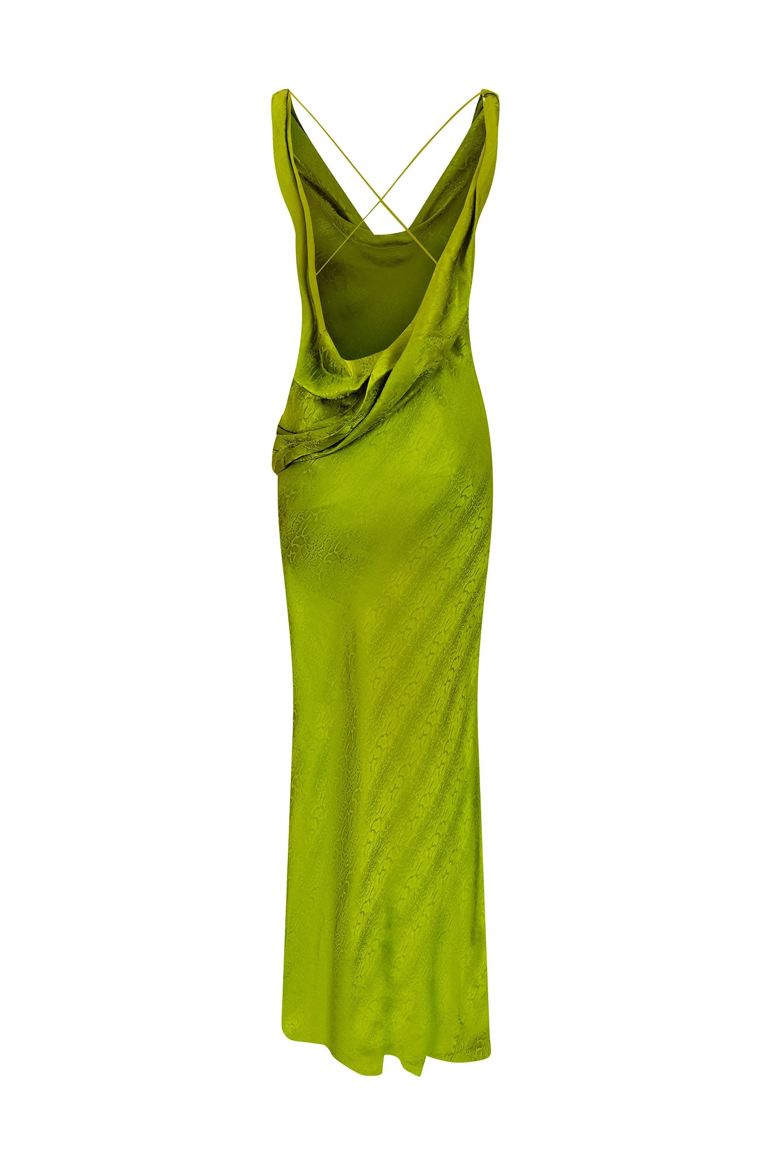 Rat & Boa Navarra Dress - Lime - Image 4
