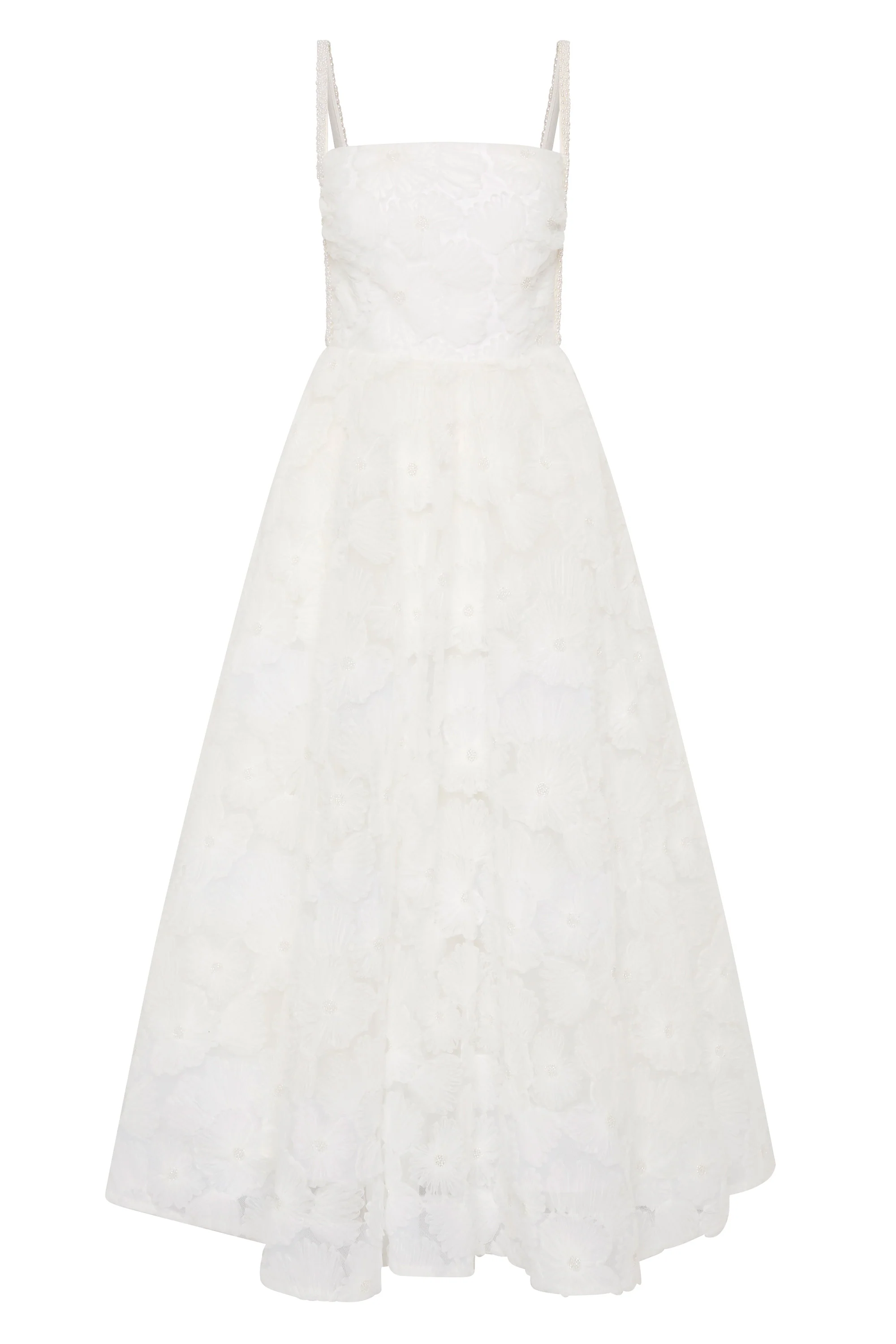 Rebecca Vallance Deliah Midi Dress - Ivory