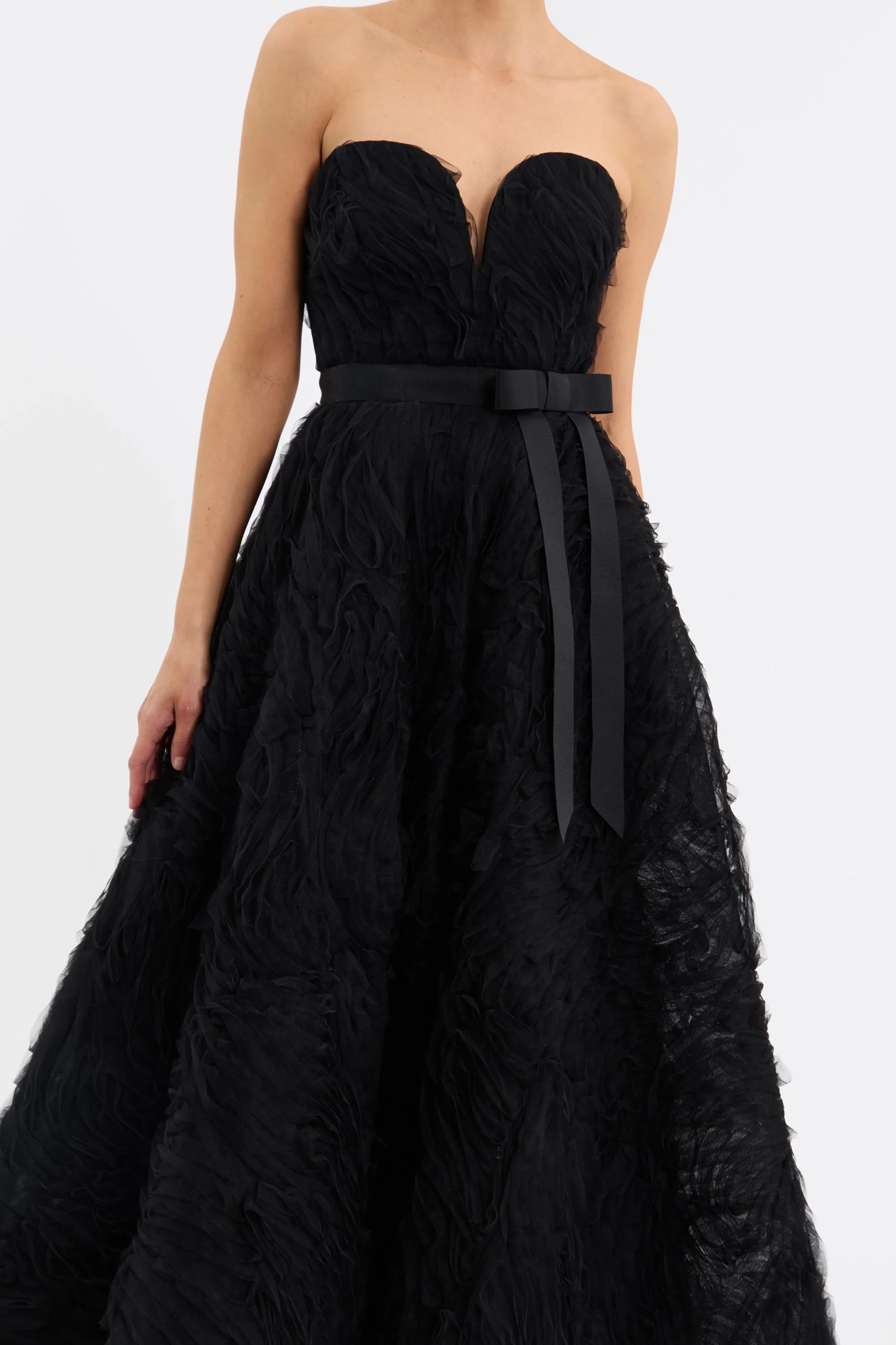 Rebecca Vallance Willow Midi Dress - Black - Image 3