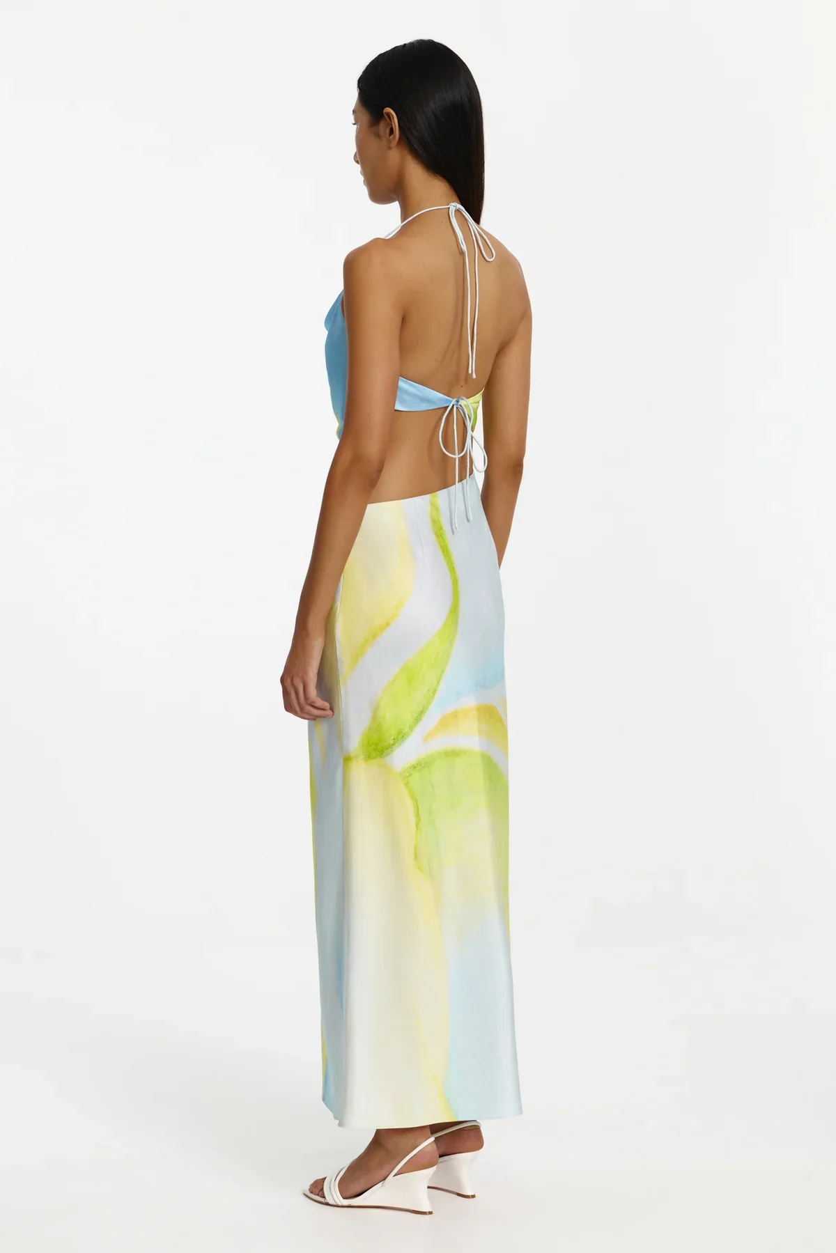 Significant Other Milou Maxi Dress - Seaglass Print - Image 4