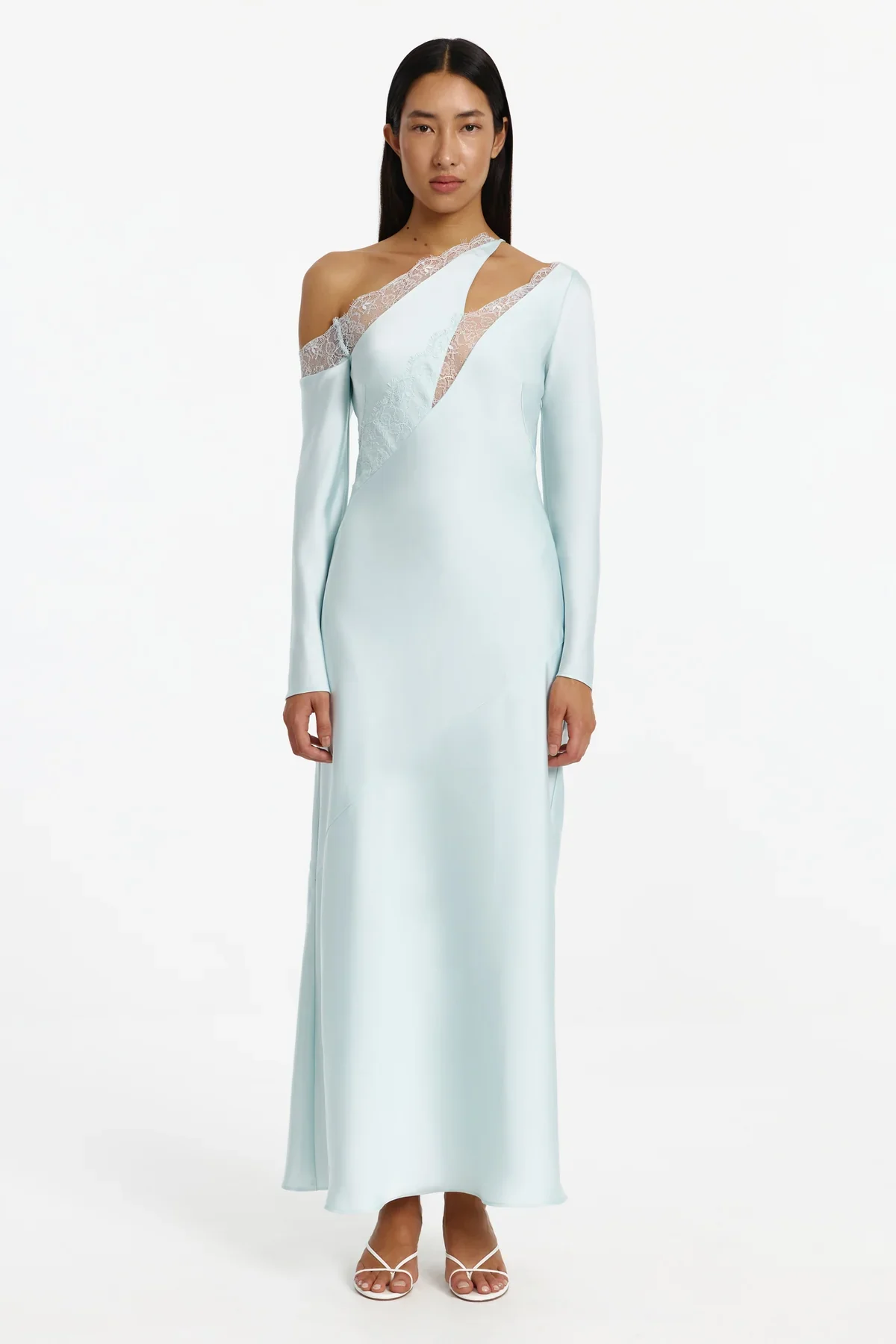 Significant Other Ellis Long Sleeve Maxi dress - Adriatic