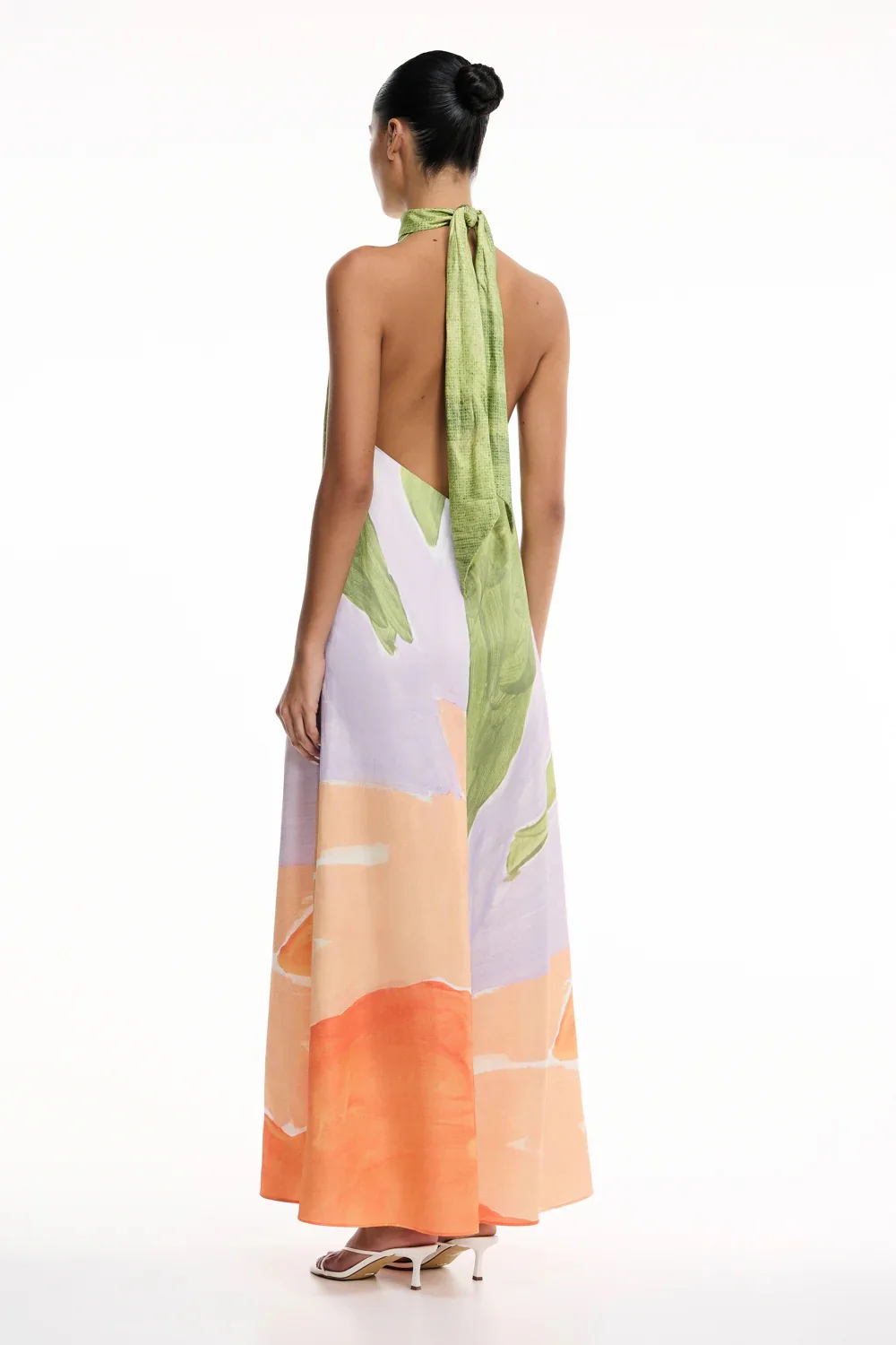 Significant Other Malina Maxi Dress - Stamped Poppy - Image 2
