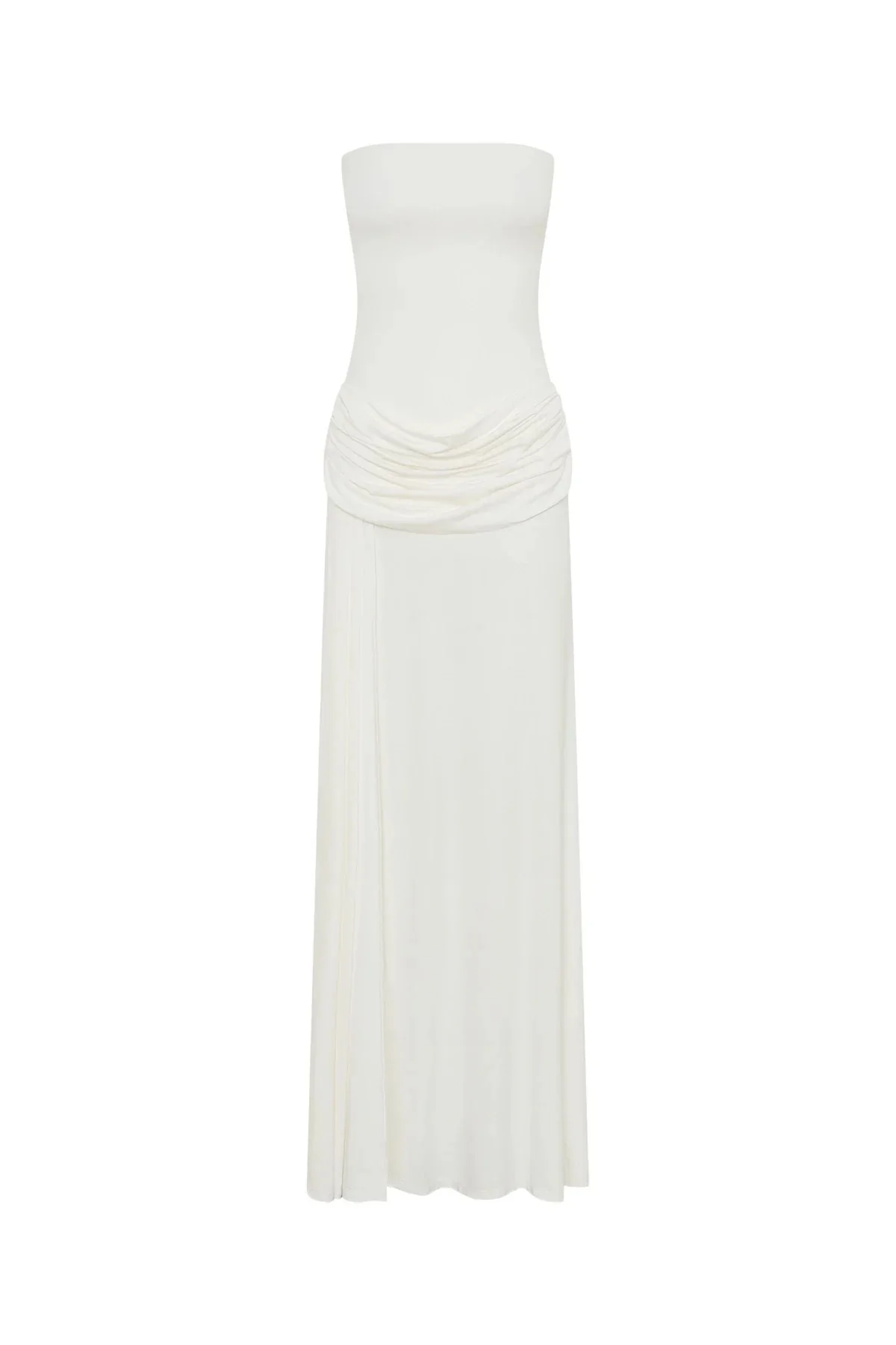 Sneaky Link Bianca Strapless Maxi Dress - White - Image 6