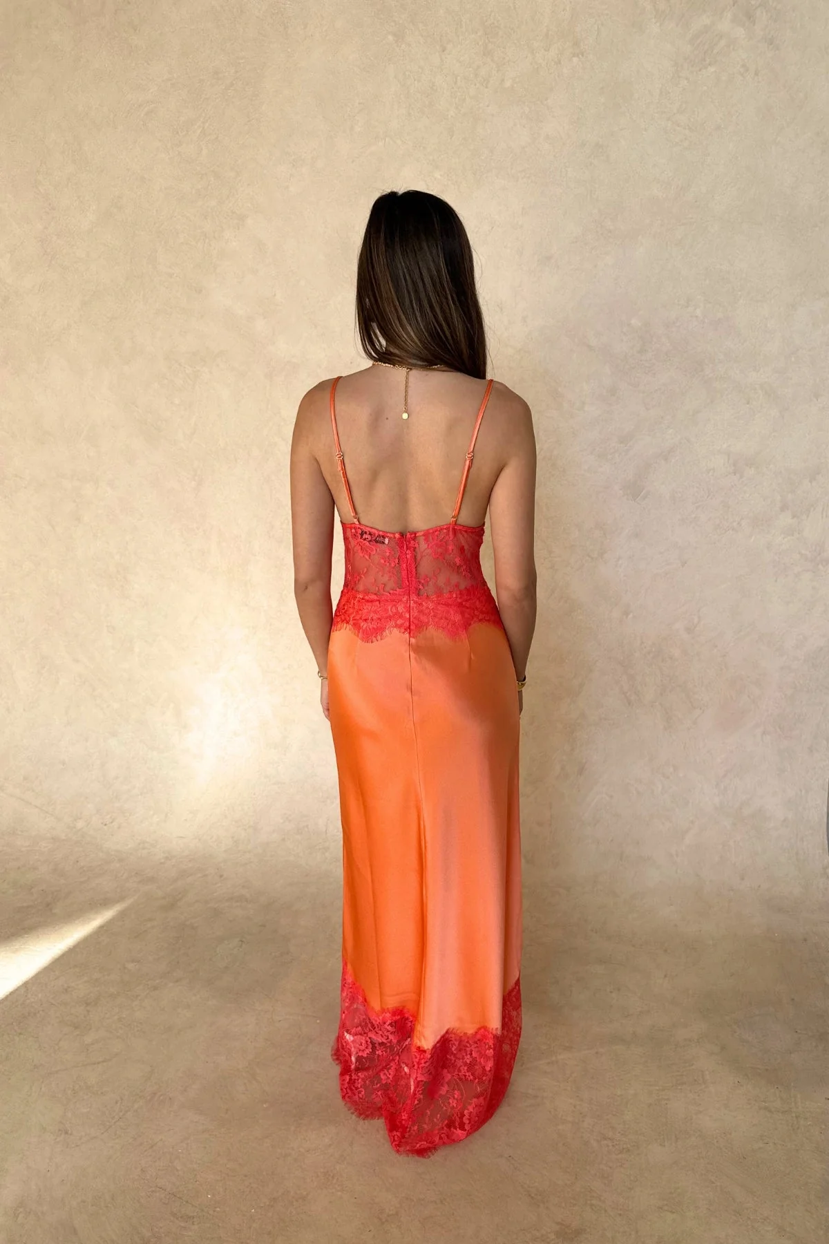 Sneaky Link Lilah Maxi Dress - Orange - Image 5