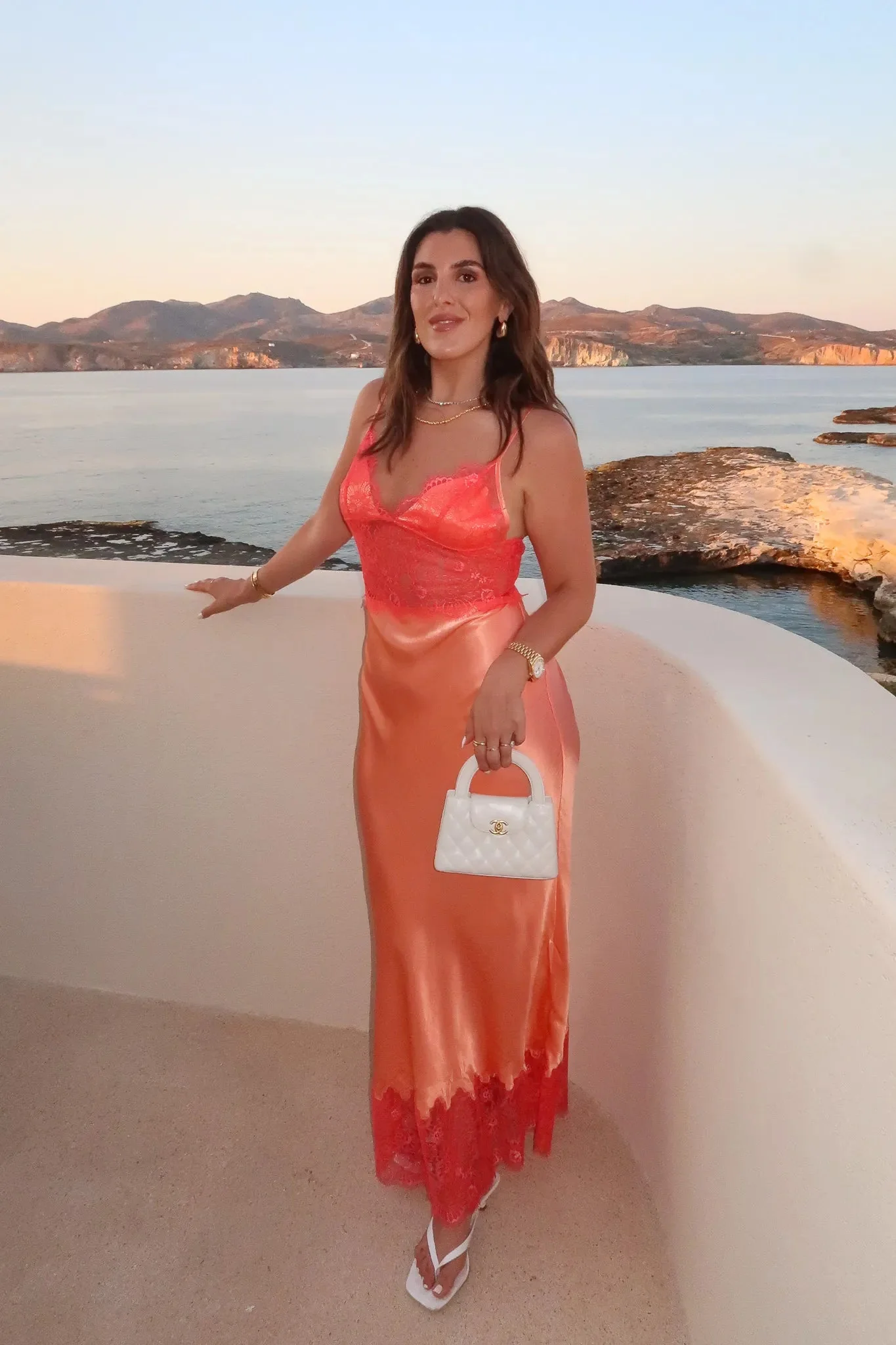 Sneaky Link Lilah Maxi Dress - Orange - Image 6