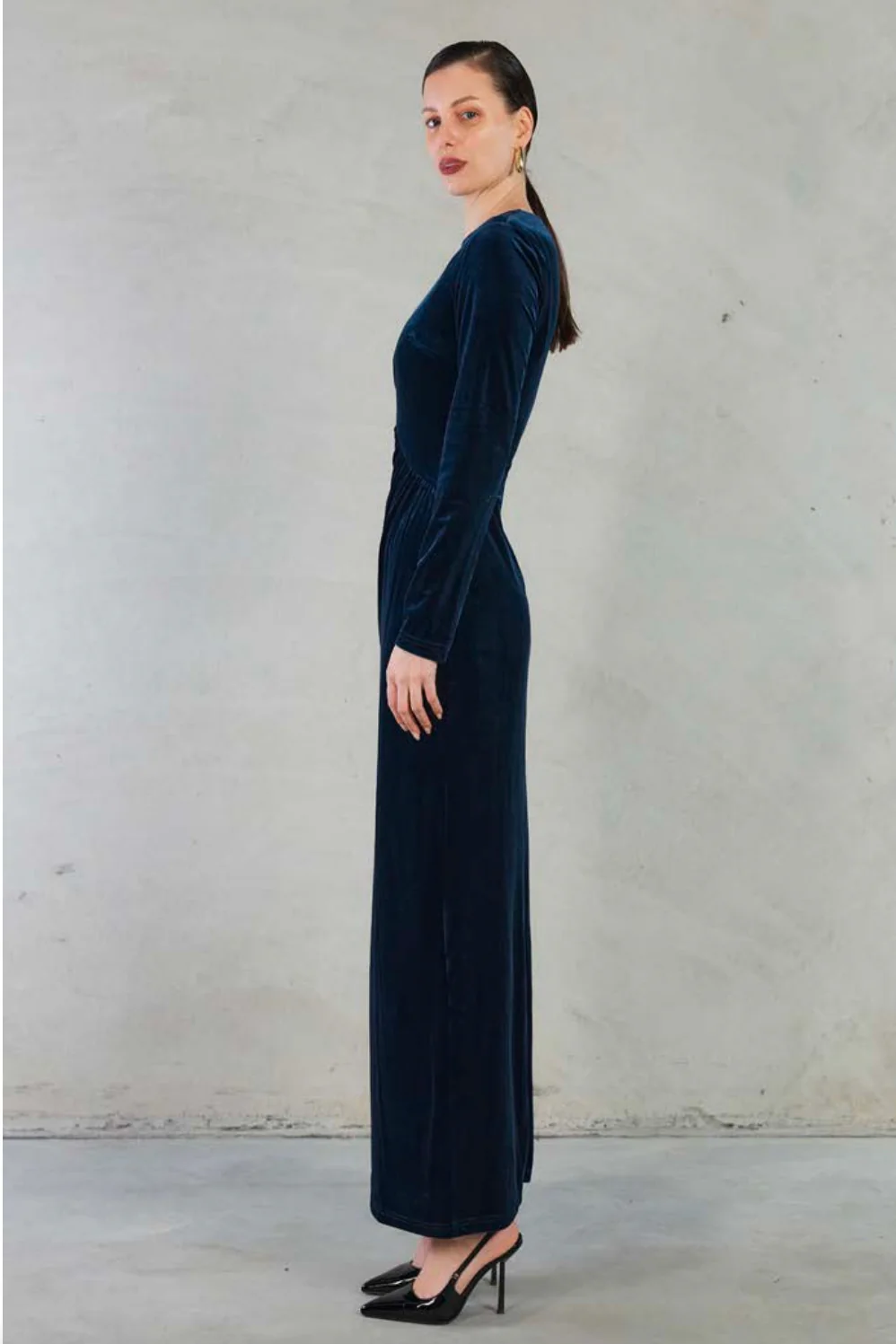 Sofia Irina Alejandro Gown - Navy - Image 2
