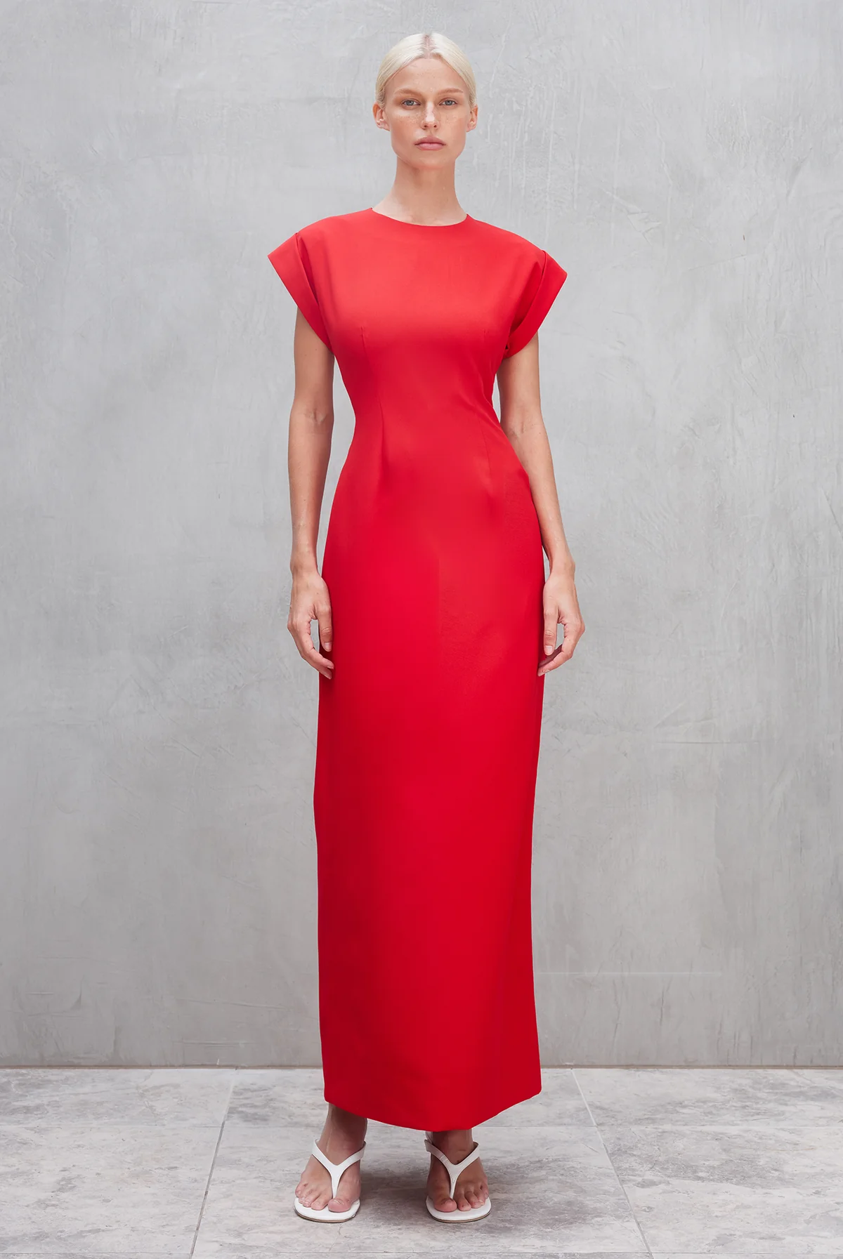 Sofia Irina Renee Maxi Dress - Red