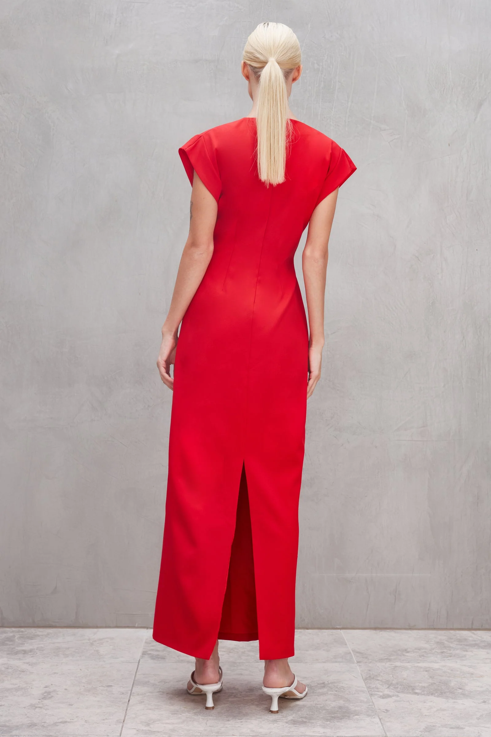 Sofia Irina Renee Maxi Dress - Red - Image 3
