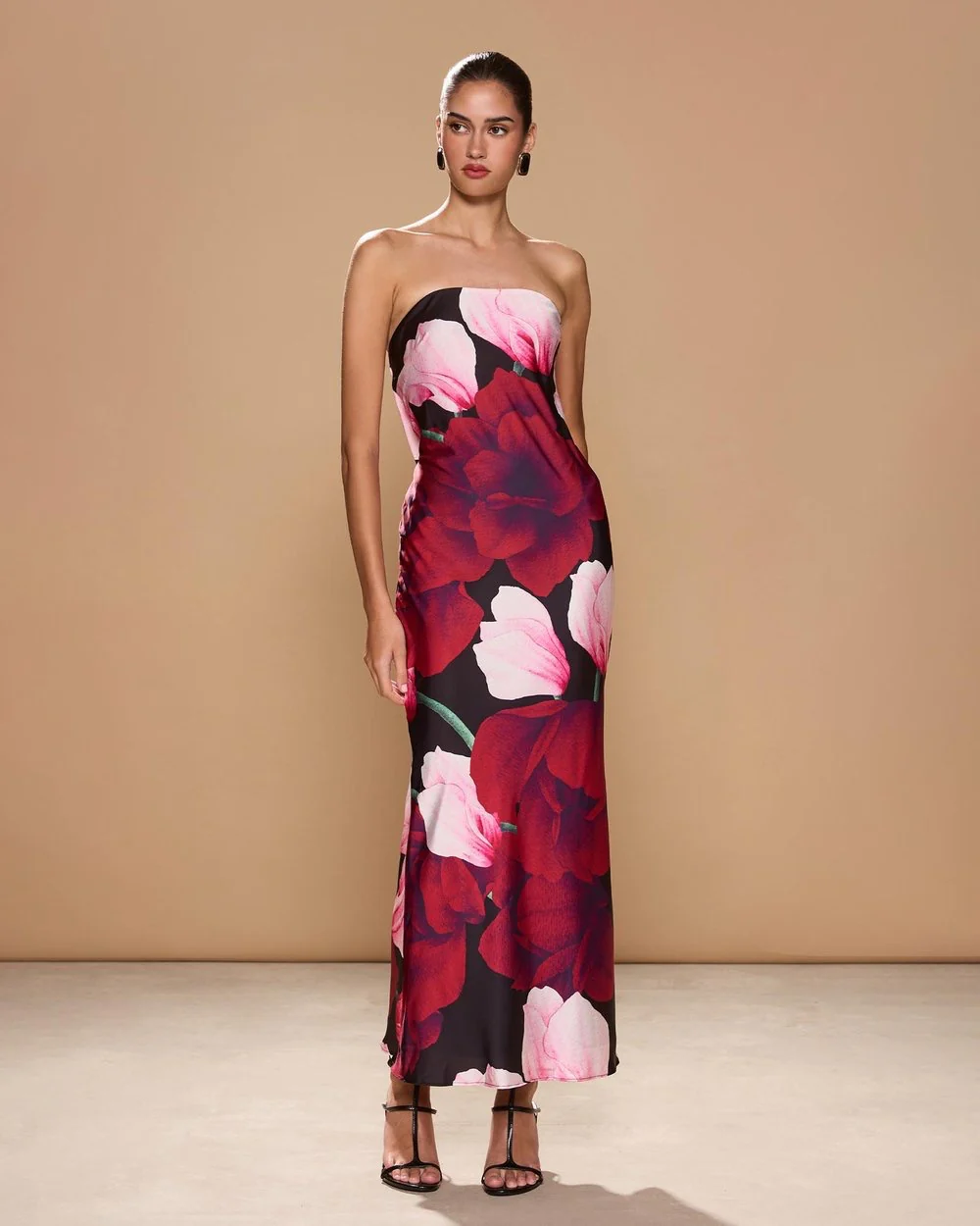 Sonya Alma Dress - Midnight Roses - Image 2