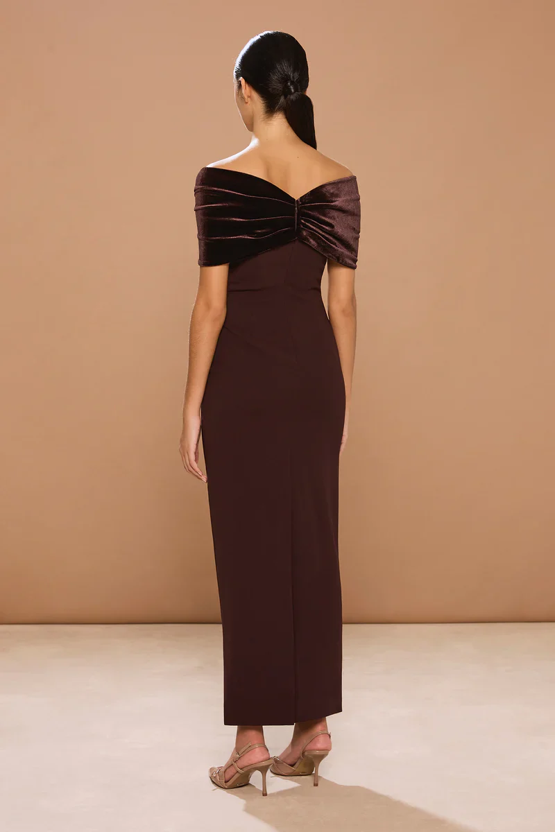 Sonya Belluno Dress - Chestnut - Image 3