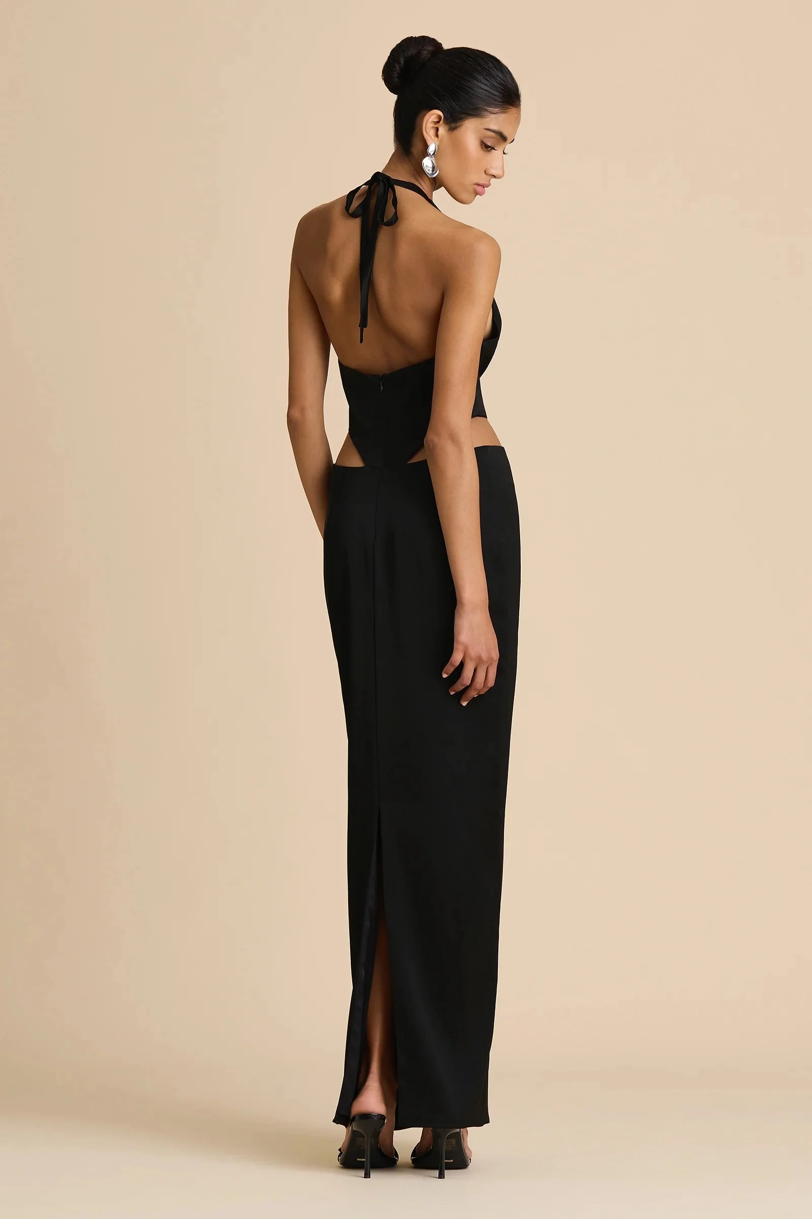 Sonya Candise Dress - Black Fleur - Image 2