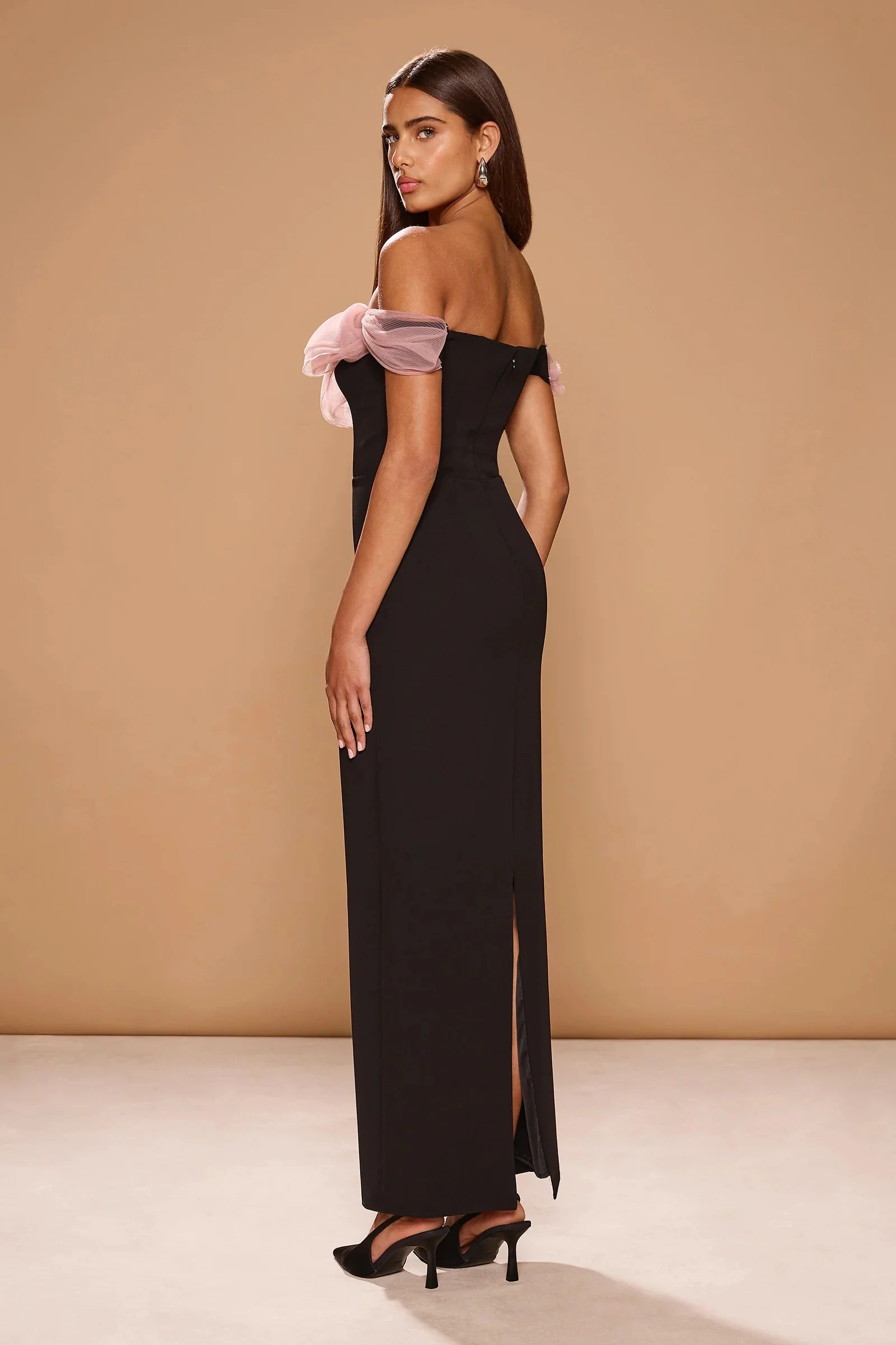 Sonya Caspian Gown - Black - Image 2