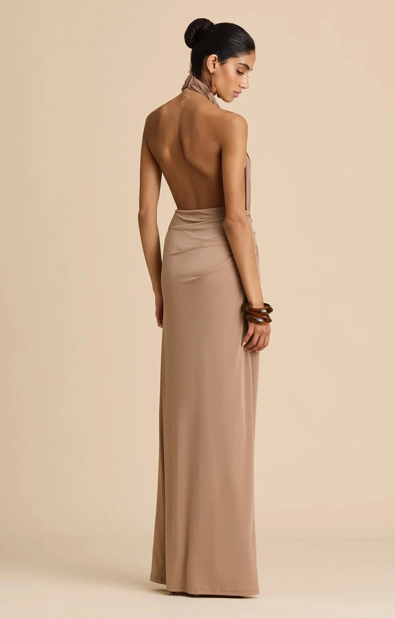 Sonya Clementine Dress - Stone - Image 2