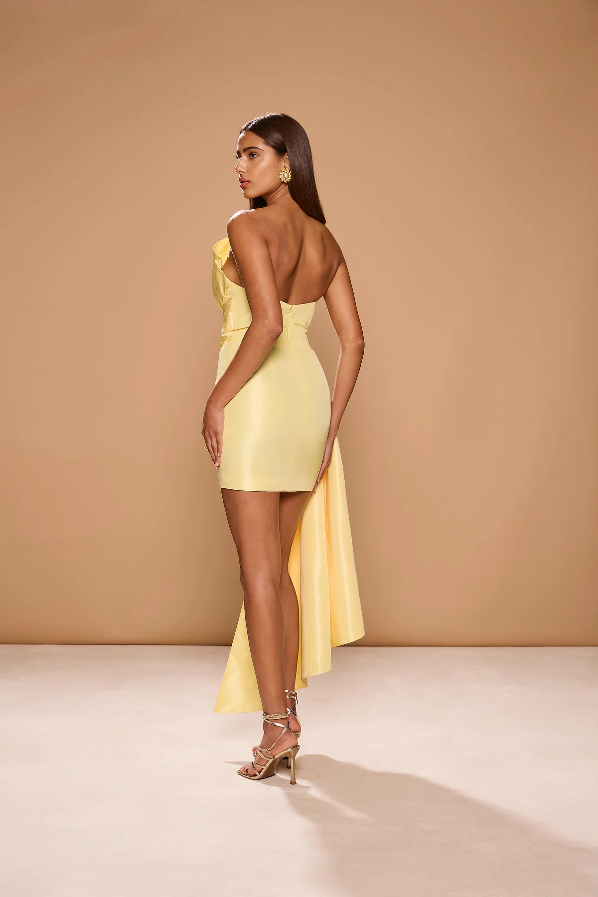 Sonya Jacques Mini Dress - Yellow - Image 6