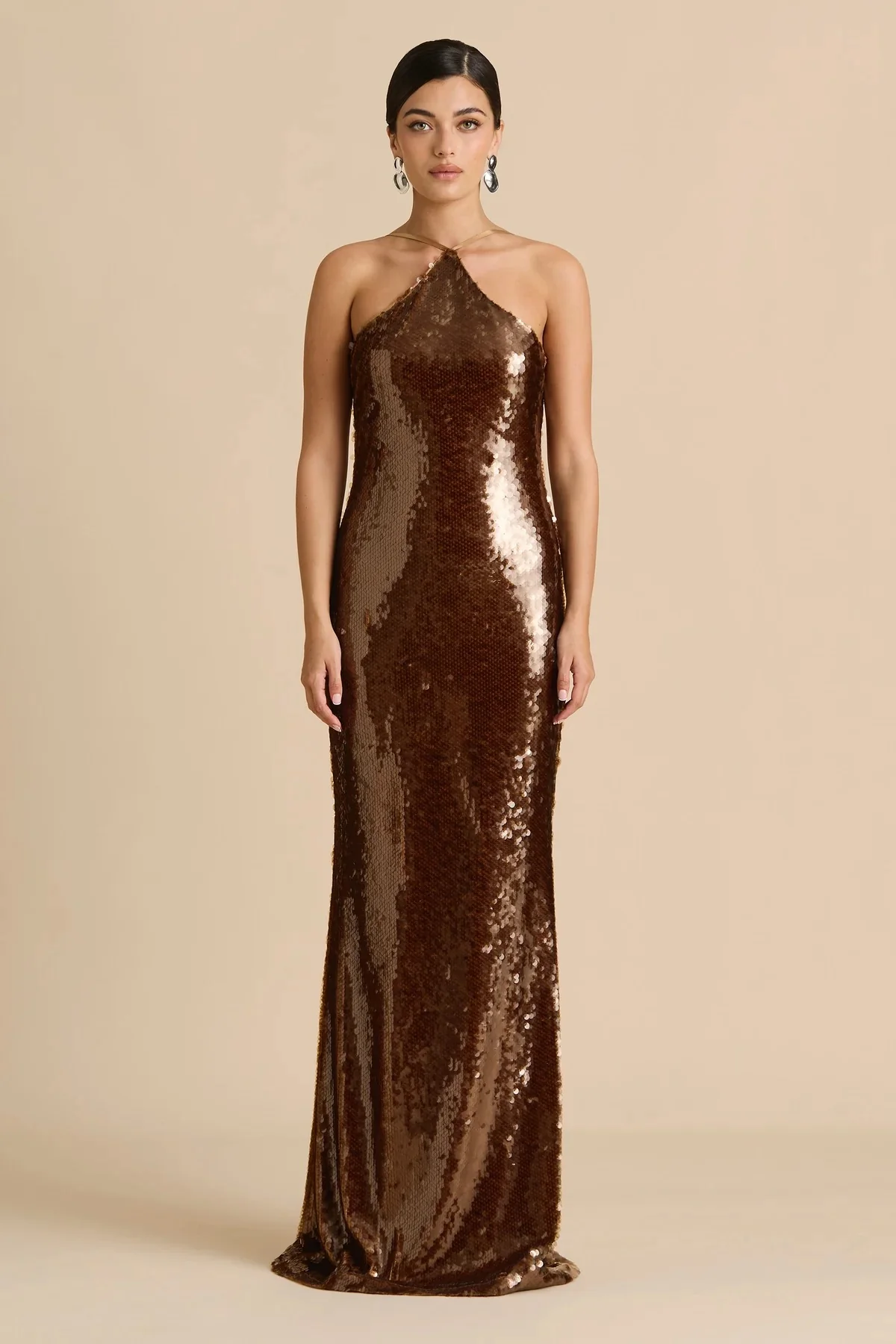 Sonya Luna Gown - Bronze