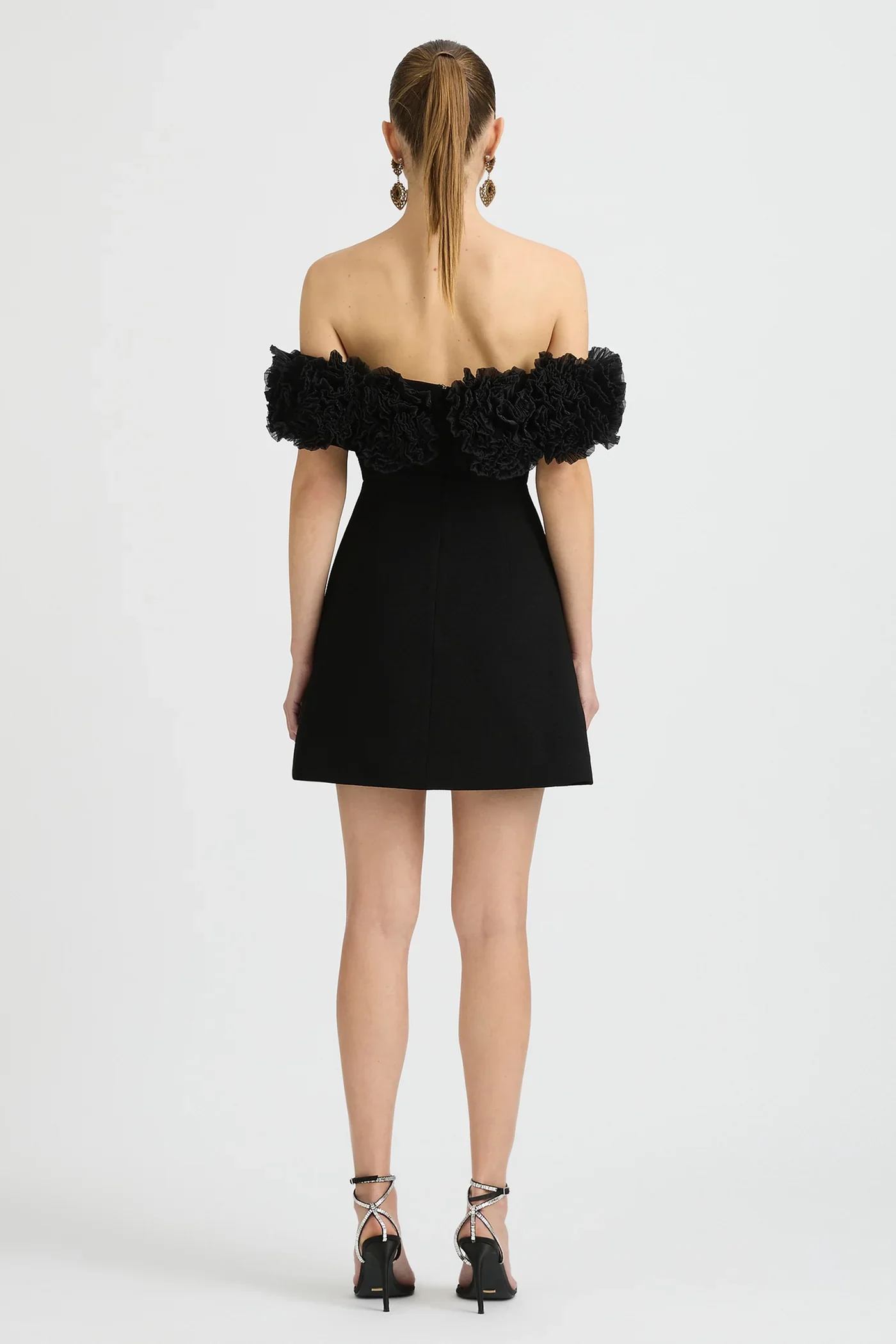 Sonya Nahla Mini Dress - Black - Image 4