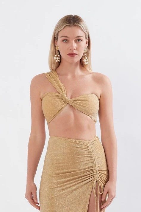 Sonya Petra Top - Sunset Gold