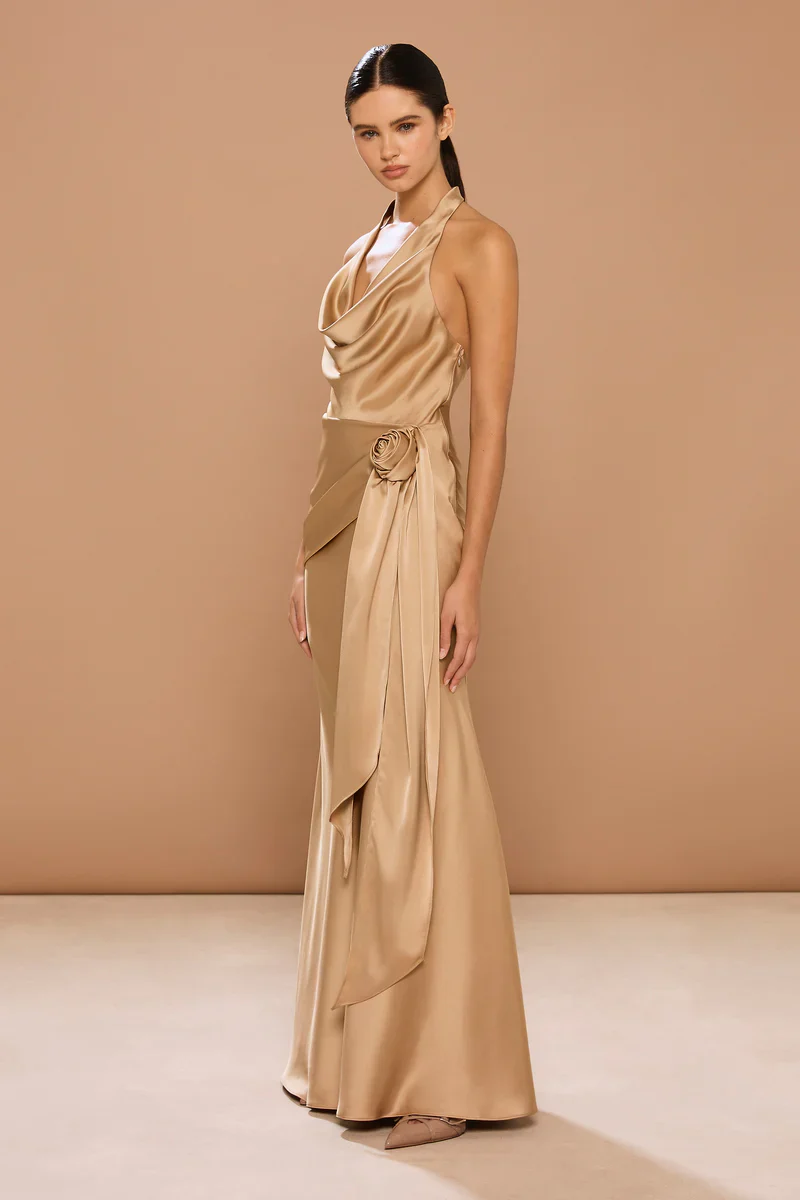 Sonya Rozalia Dress - Gold - Image 2