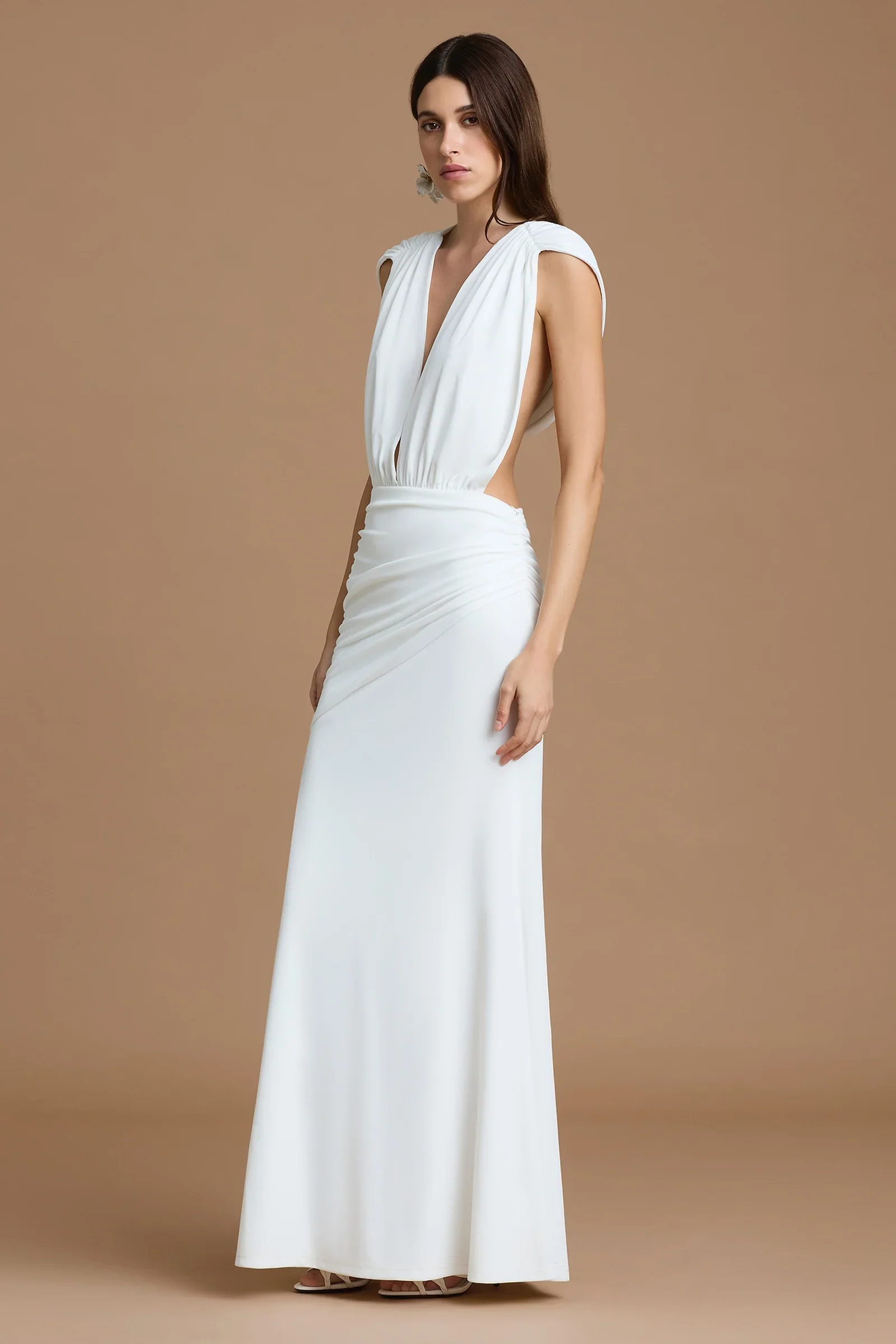 Sonya Sabine Maxi Dress - White - Image 4