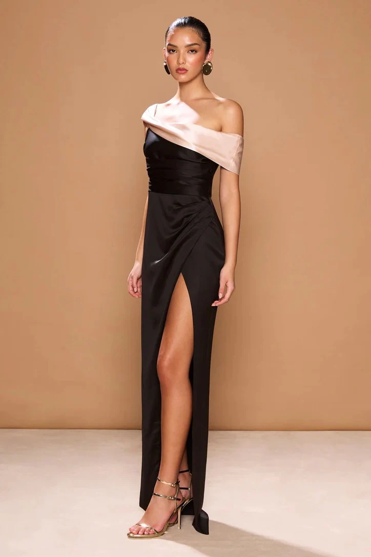 Sonya Tuscany Gown - Noir Creme - Image 2