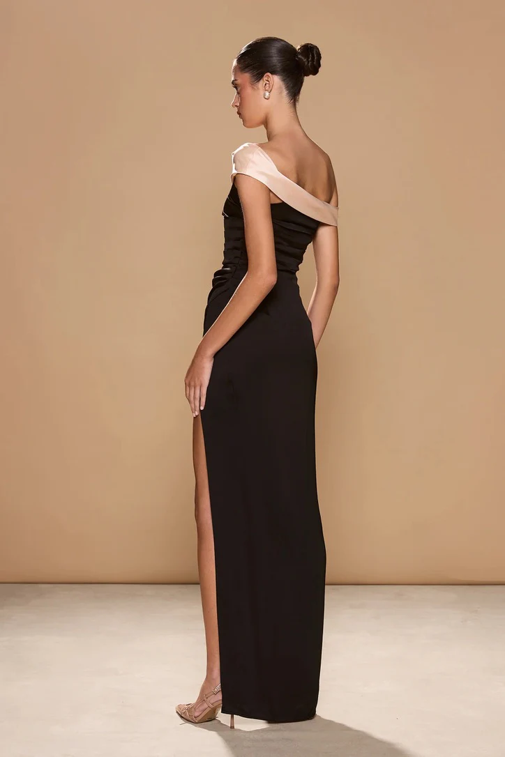 Sonya Tuscany Gown - Noir Creme - Image 4