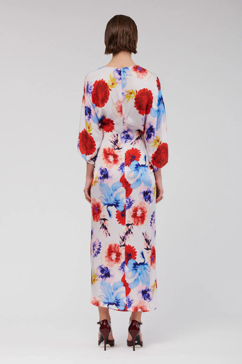 Suboo Amie Angel Sleeve Maxi Dress - Print - Image 4