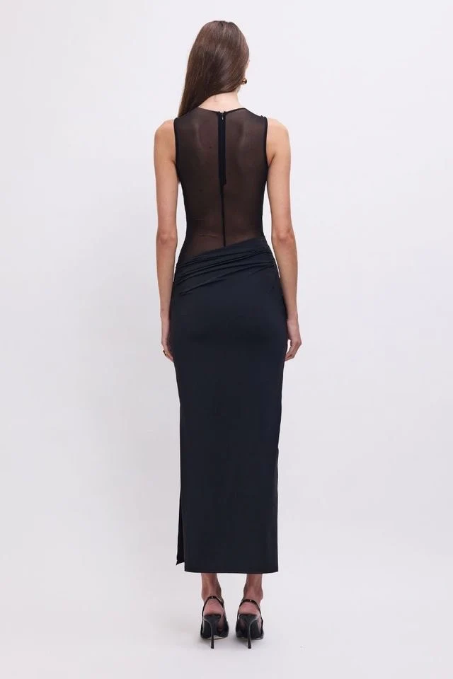 Suboo Auguste Sleeveless Maxi Dress - Black - Image 3