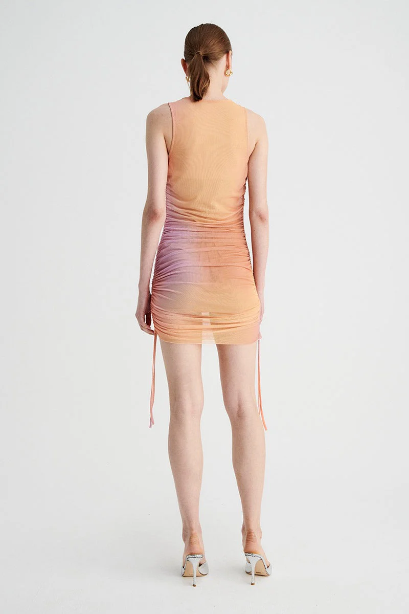 Suboo Venus Rouched Mini Dress - Ombre - Image 4
